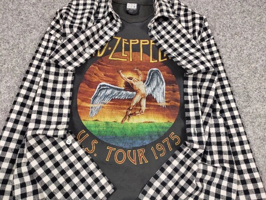Flannel Vintage Flannel Shirt Travis Scott Style Streetwear Hype Size US L / EU 52-54 / 3 - 6 Thumbnail