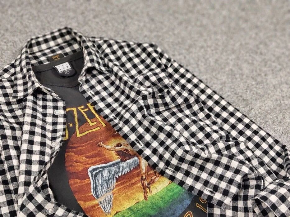 Flannel Vintage Flannel Shirt Travis Scott Style Streetwear Hype Size US L / EU 52-54 / 3 - 11 Thumbnail