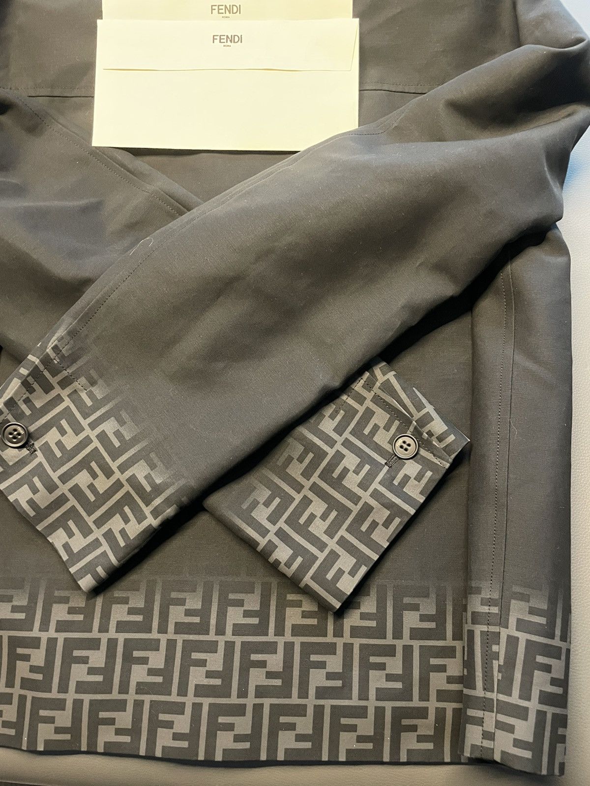 Fendi Rare NEW Runway $3K Value FF Logo Limited Edition Jacket Size US L / EU 52-54 / 3 - 15 Thumbnail