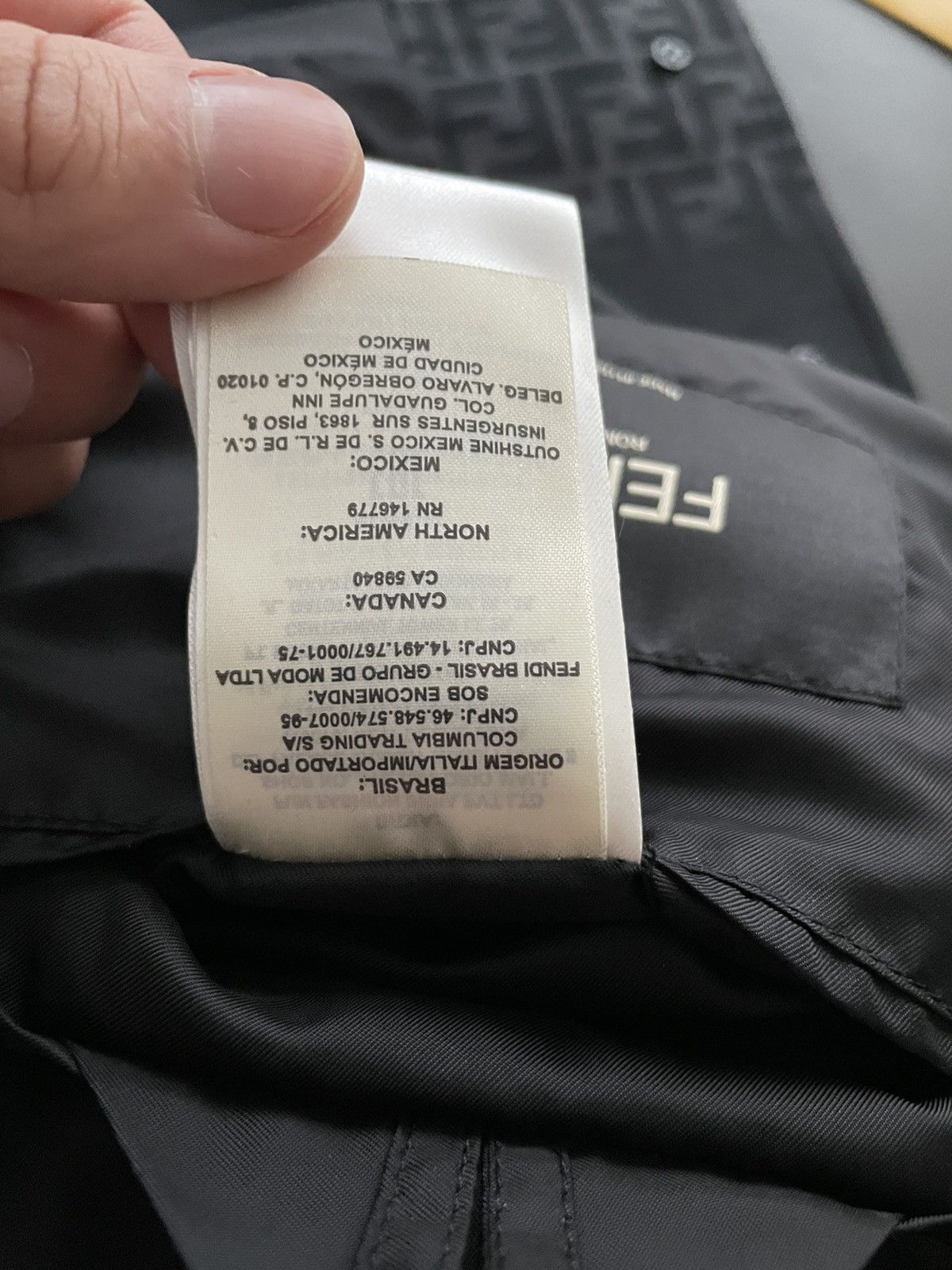 Fendi Rare NEW Runway $3K Value FF Logo Limited Edition Jacket Size US L / EU 52-54 / 3 - 10 Thumbnail