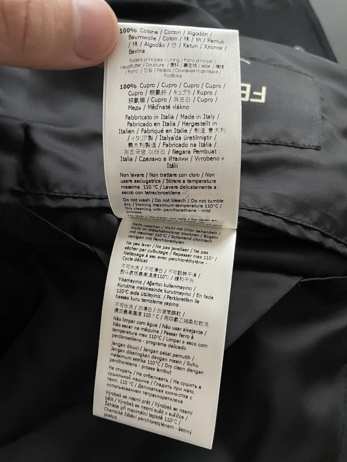 Fendi Rare NEW Runway $3K Value FF Logo Limited Edition Jacket Size US L / EU 52-54 / 3 - 8 Thumbnail