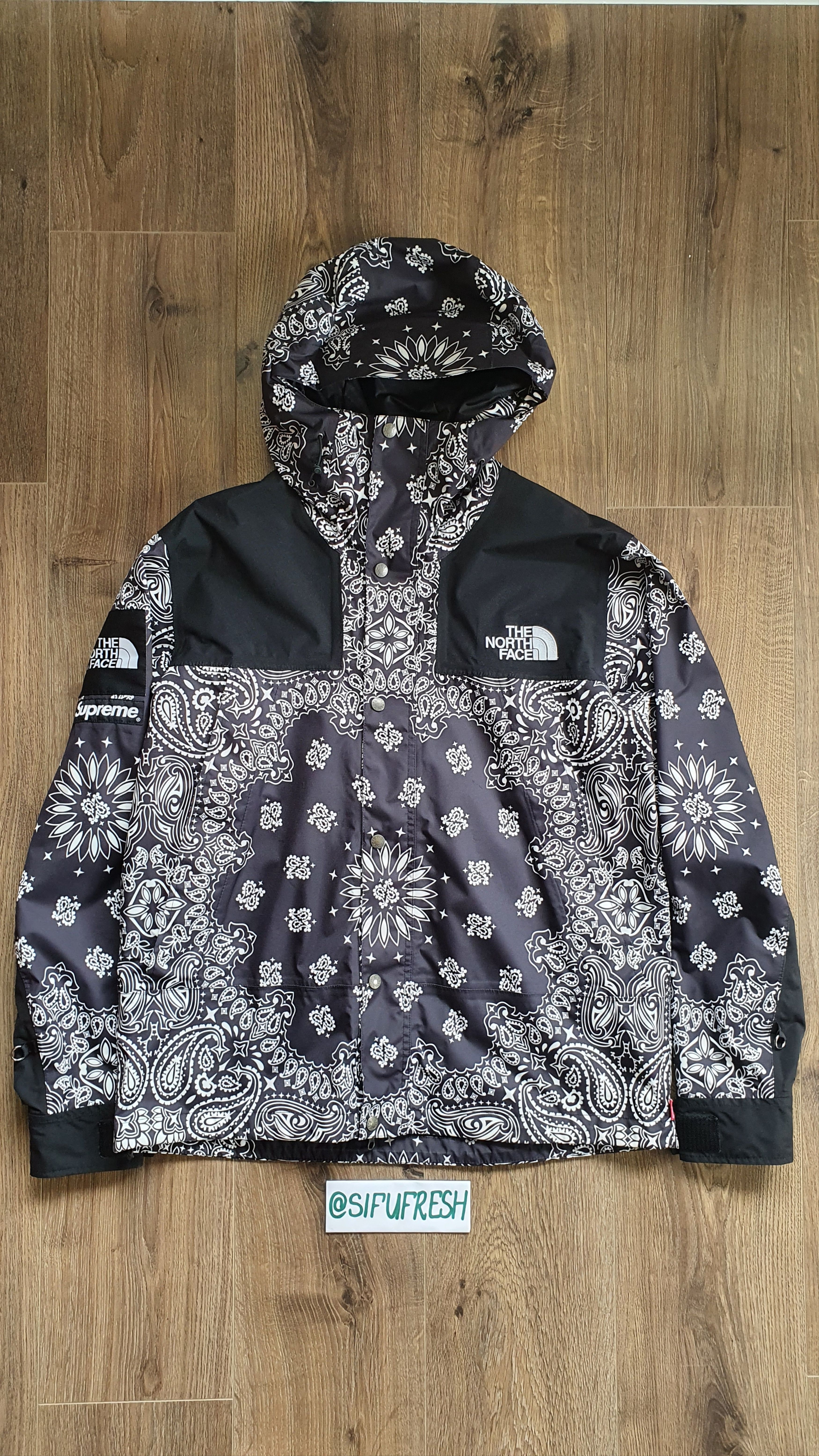 Supreme × The North Face Bandana Mountain Parka | Grailed