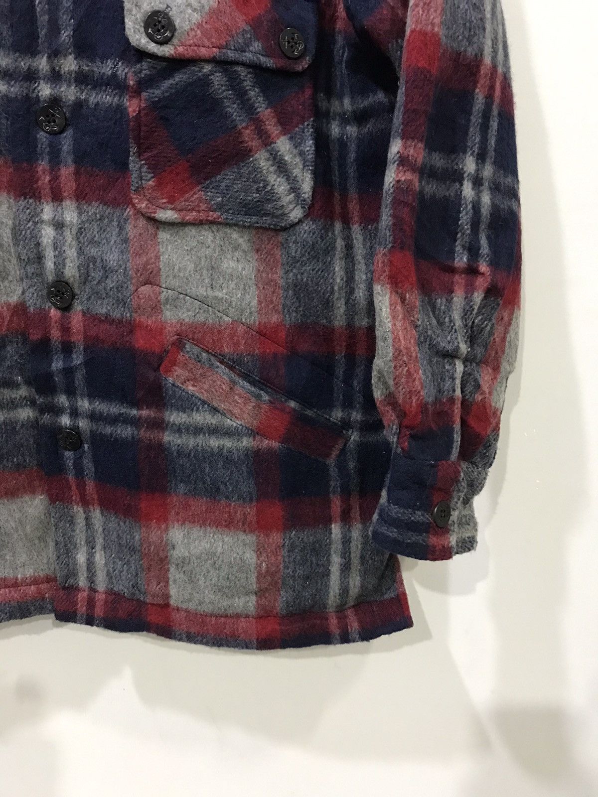 Vintage COUNTRY WEAR FOR YOUNG AMERICANS Fine Sherpa Plaid Jacket Size US M / EU 48-50 / 2 - 4 Thumbnail