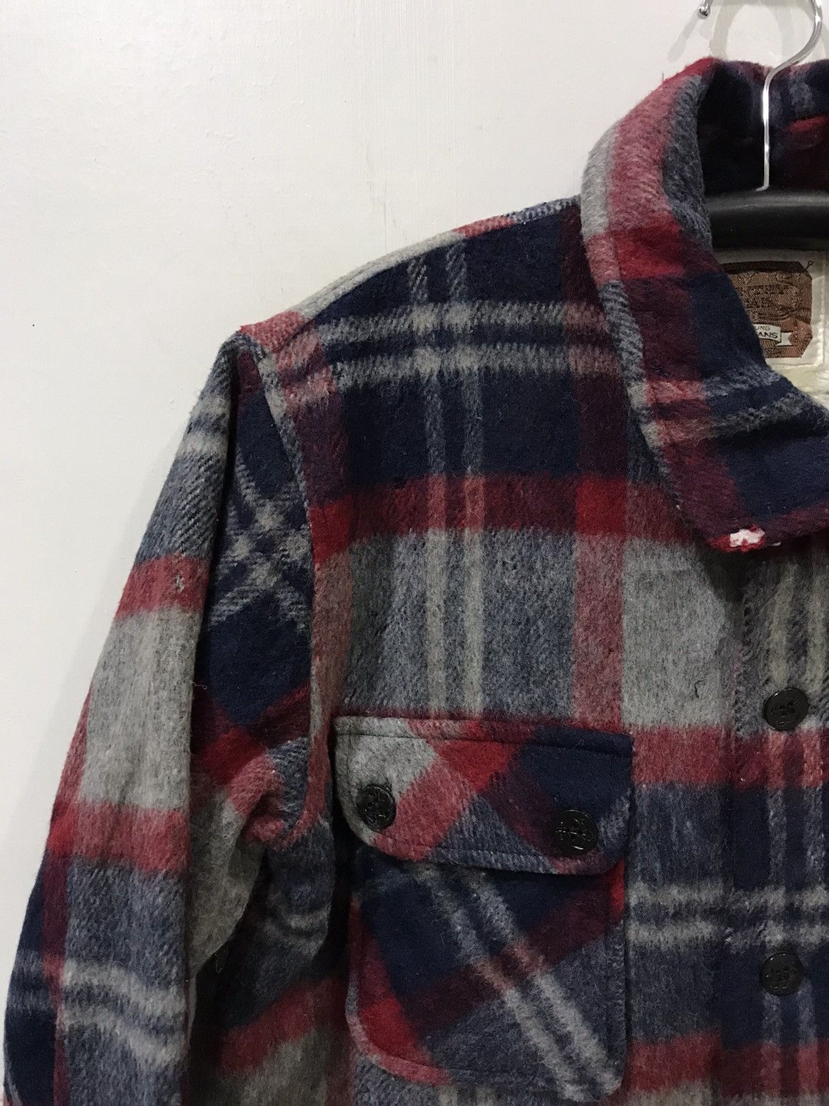 Vintage COUNTRY WEAR FOR YOUNG AMERICANS Fine Sherpa Plaid Jacket Size US M / EU 48-50 / 2 - 3 Thumbnail