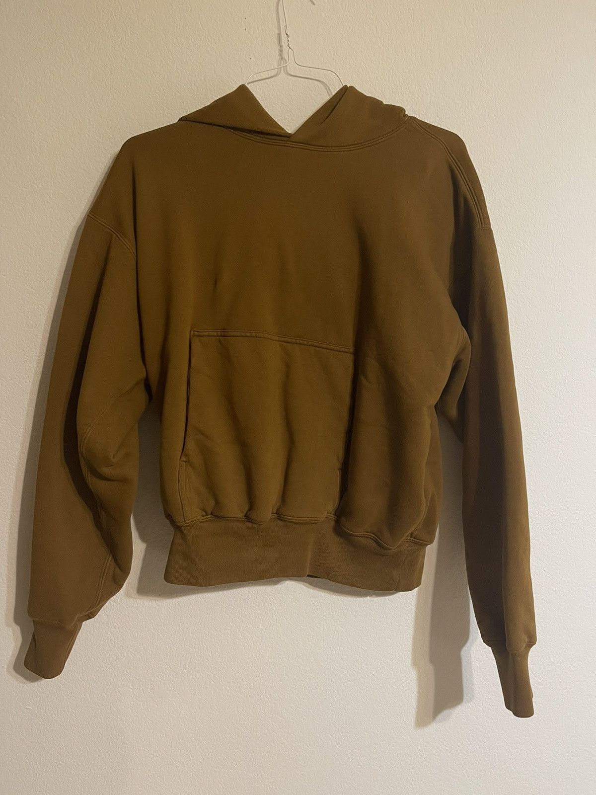 image of Yeezy Gap Light Brown Perfect Hoodie, Men's (Size Medium)