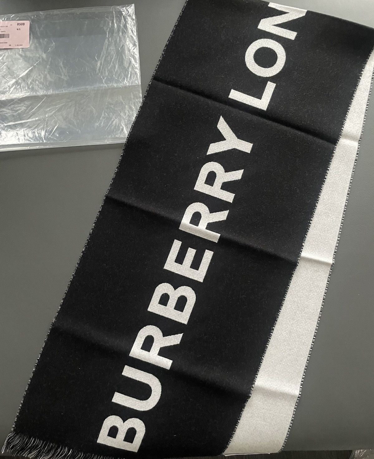 Burberry × Burberry Prorsum Brand NEW Classic Super Runway Burberry Wool Scarf Size ONE SIZE - 2 Thumbnail