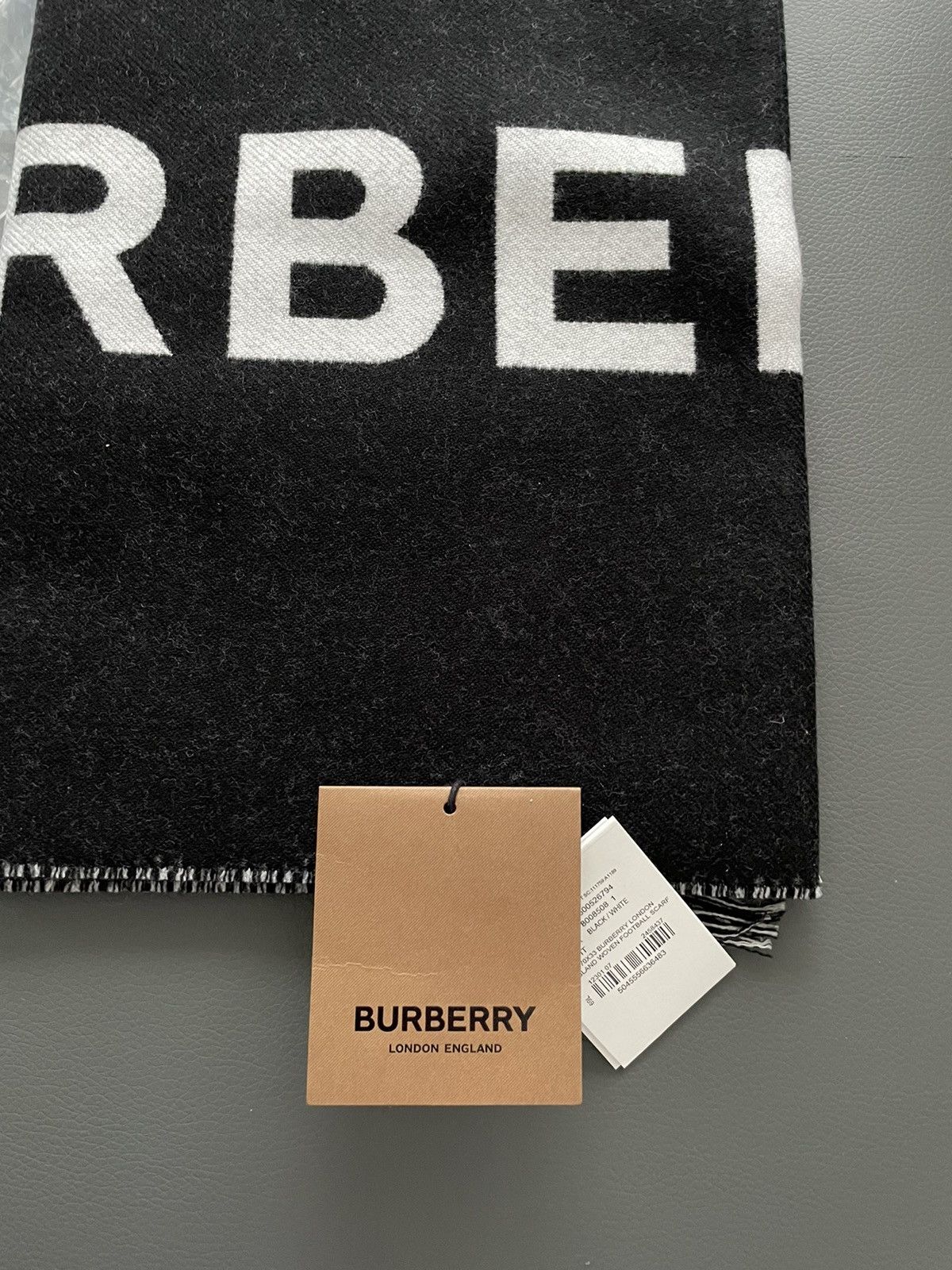 Burberry × Burberry Prorsum Brand NEW Classic Super Runway Burberry Wool Scarf Size ONE SIZE - 5 Thumbnail