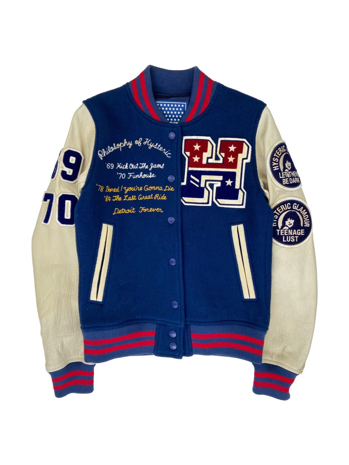 Hysteric Glamour WDS Varsity Jacket Camo ヒスウィンダンシー