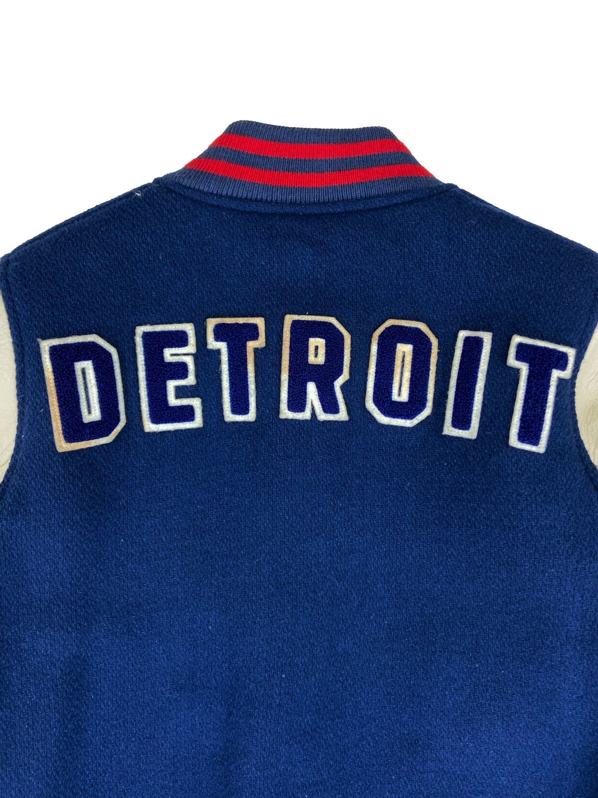 Hysteric Glamour Hysteric Glamour “Detroit” Patched Leather Varsity Jacket Size US S / EU 44-46 / 1 - 5 Thumbnail