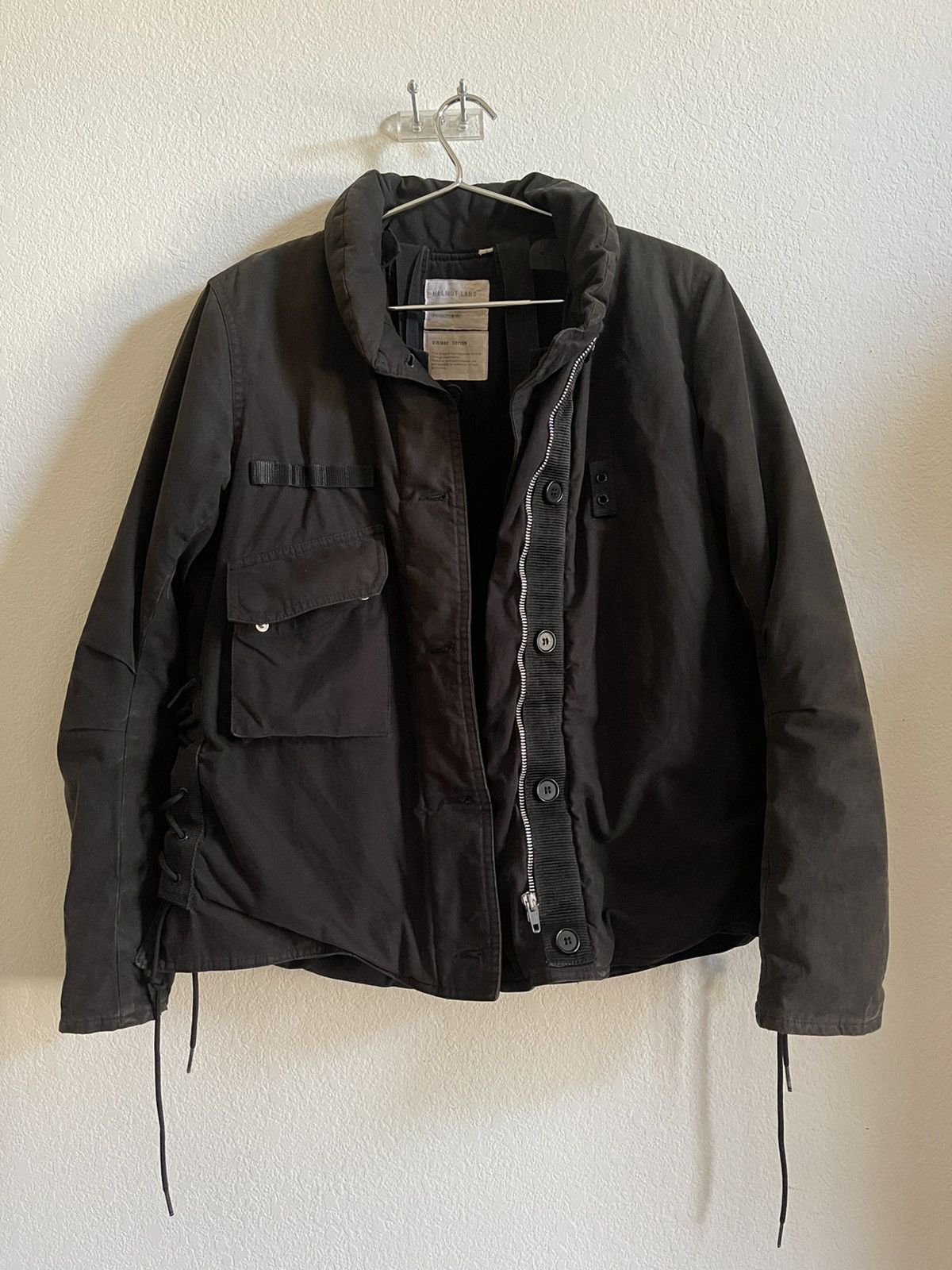 Helmut Lang 1999 Helmut Lang M69 Flak Jacket - Black | Grailed