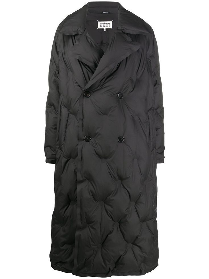 Maison Margiela Fall19 Runway Double Breasted Long Puffer Down Coat Jacket Size US M / EU 48-50 / 2 - 1 Thumbnail