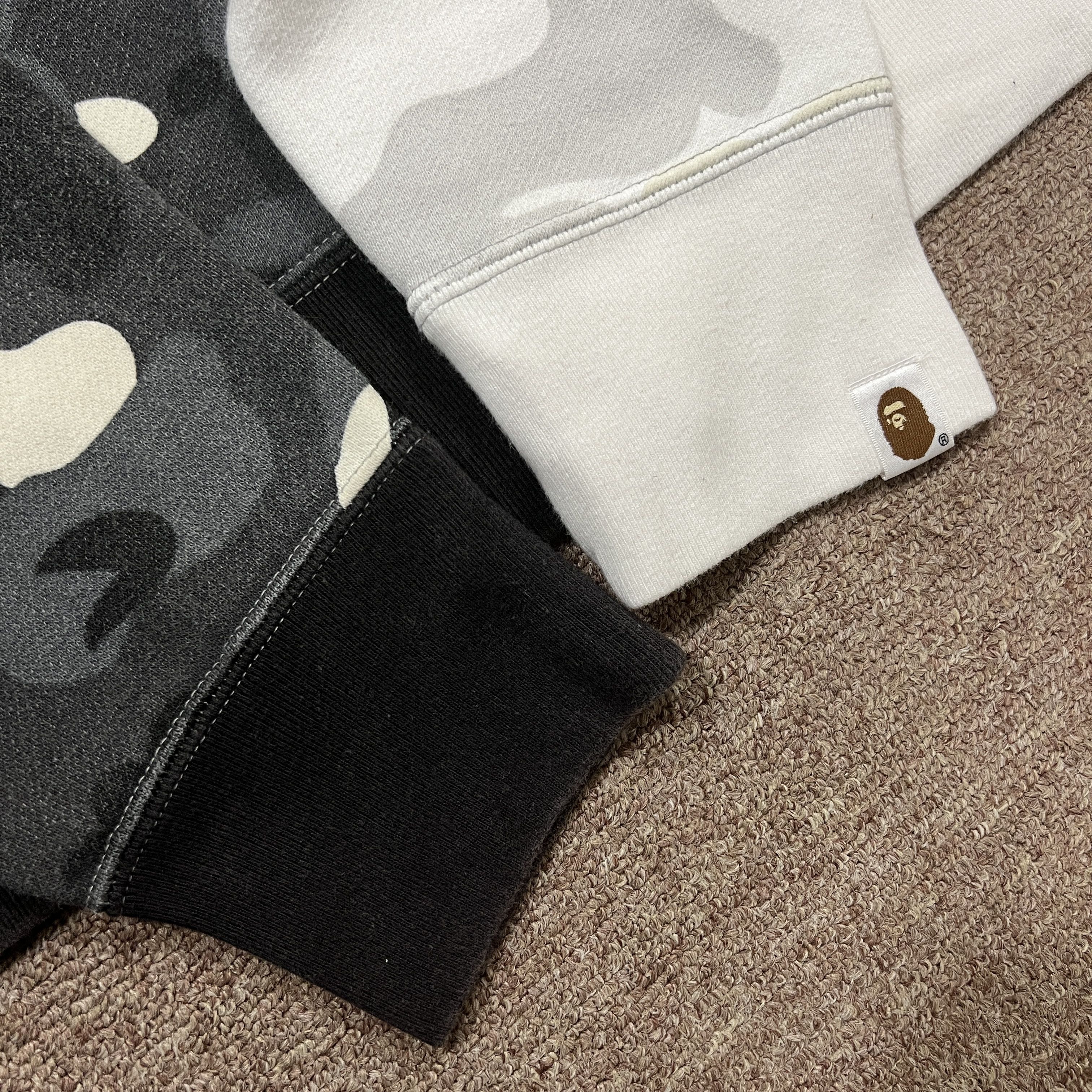 Bape Bape Glowing Camo Shark Full Zip Up Hoodie Size US M / EU 48-50 / 2 - 14 Thumbnail