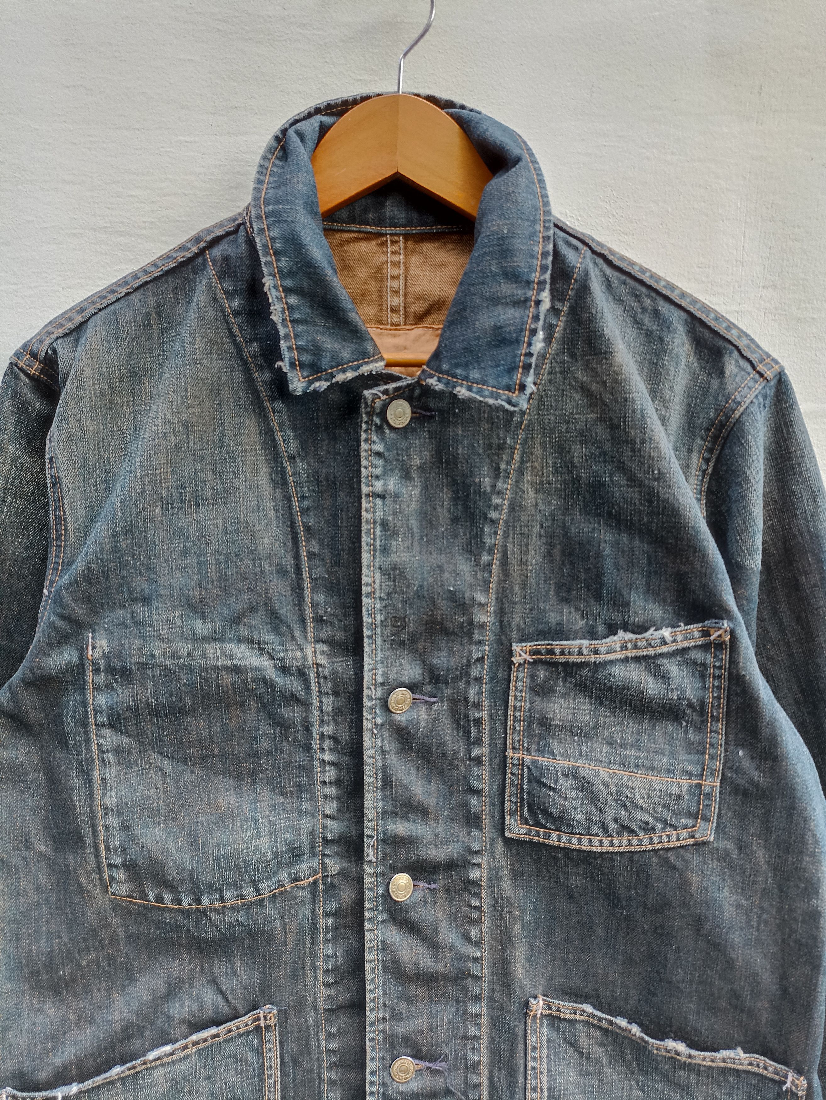 Gap Vintage Gap jeans Jacket Chore Denim jacket Size US M / EU 48-50 / 2 - 3 Thumbnail