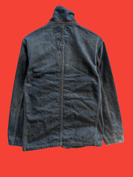 Gap Vintage Gap jeans Jacket Chore Denim jacket Size US M / EU 48-50 / 2 - 2 Thumbnail