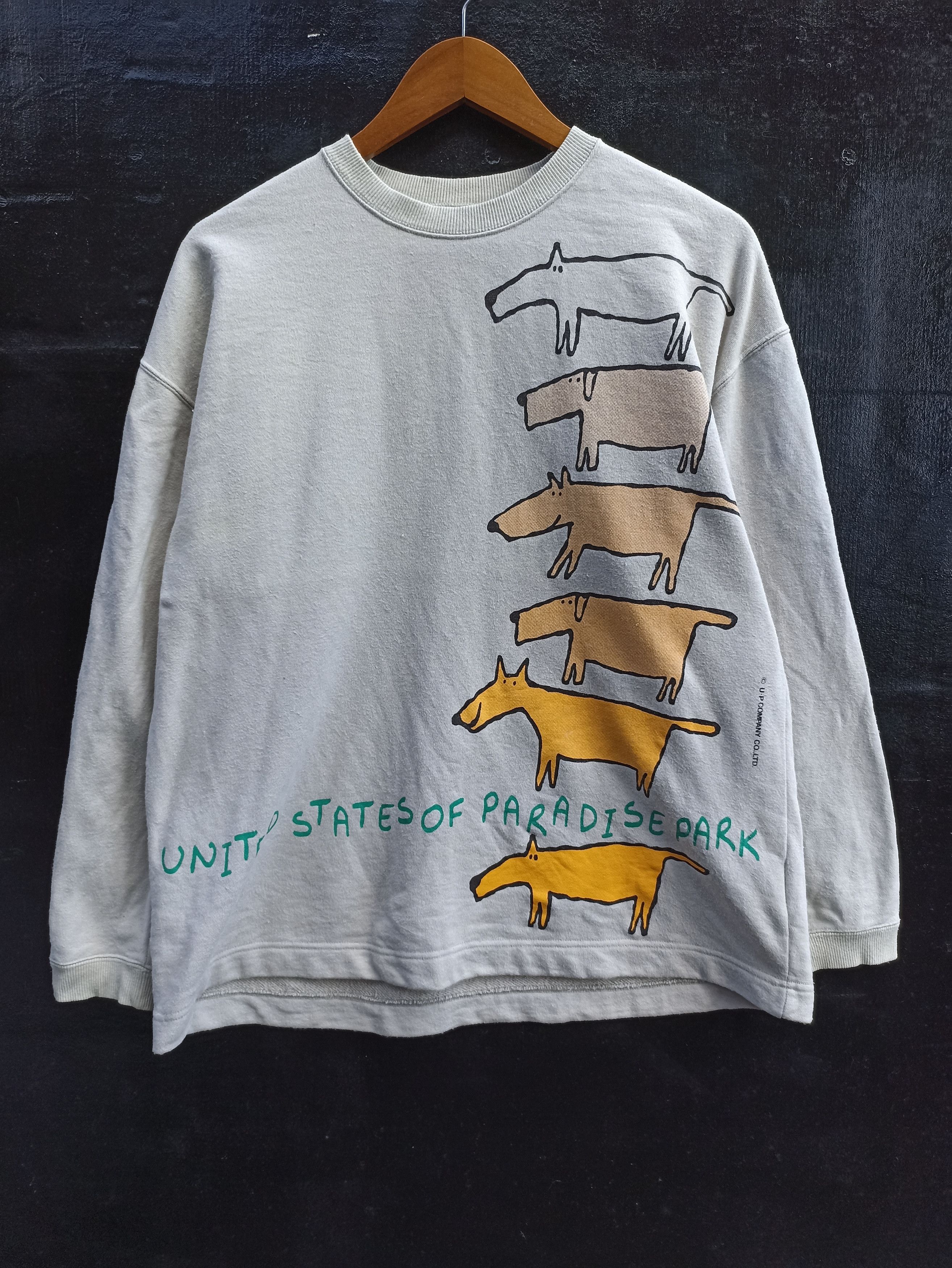 Japanese Brand 🔥 USPP Sweatshirt United States of Paradise Park sweatshirt Size US L / EU 52-54 / 3 - 1 Thumbnail