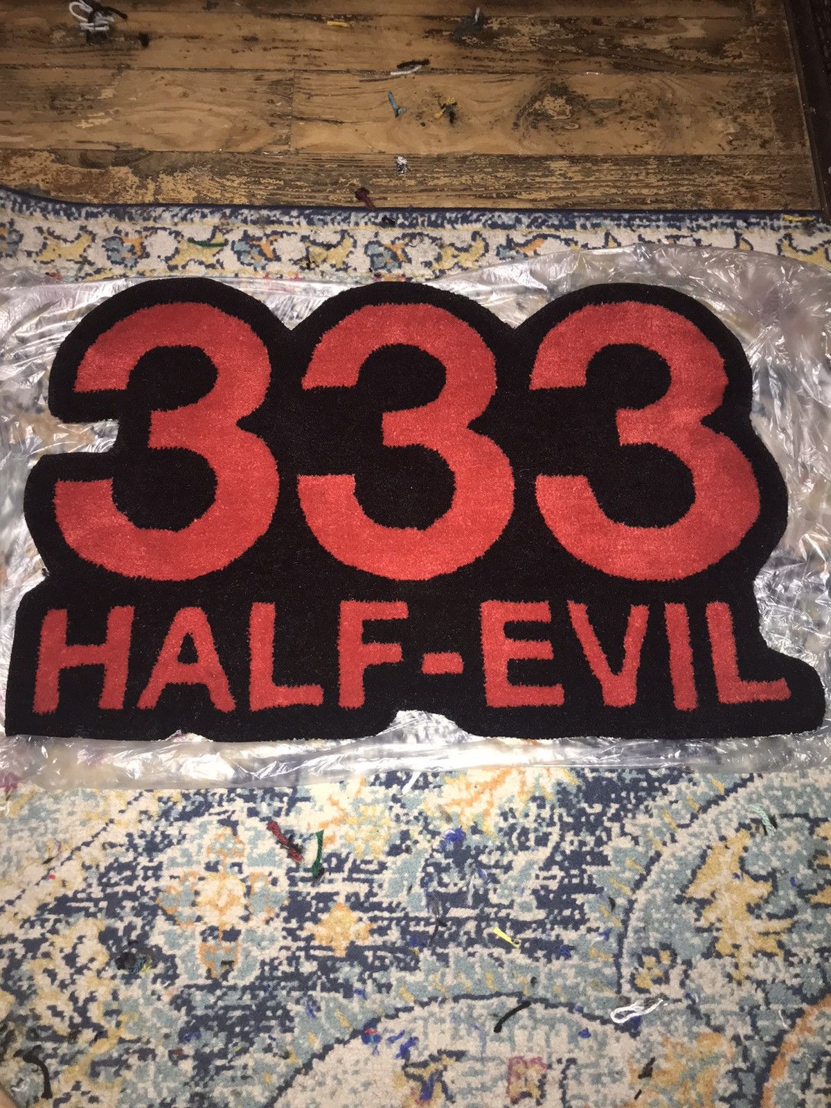 Half Evil Half Evil Rug | Grailed