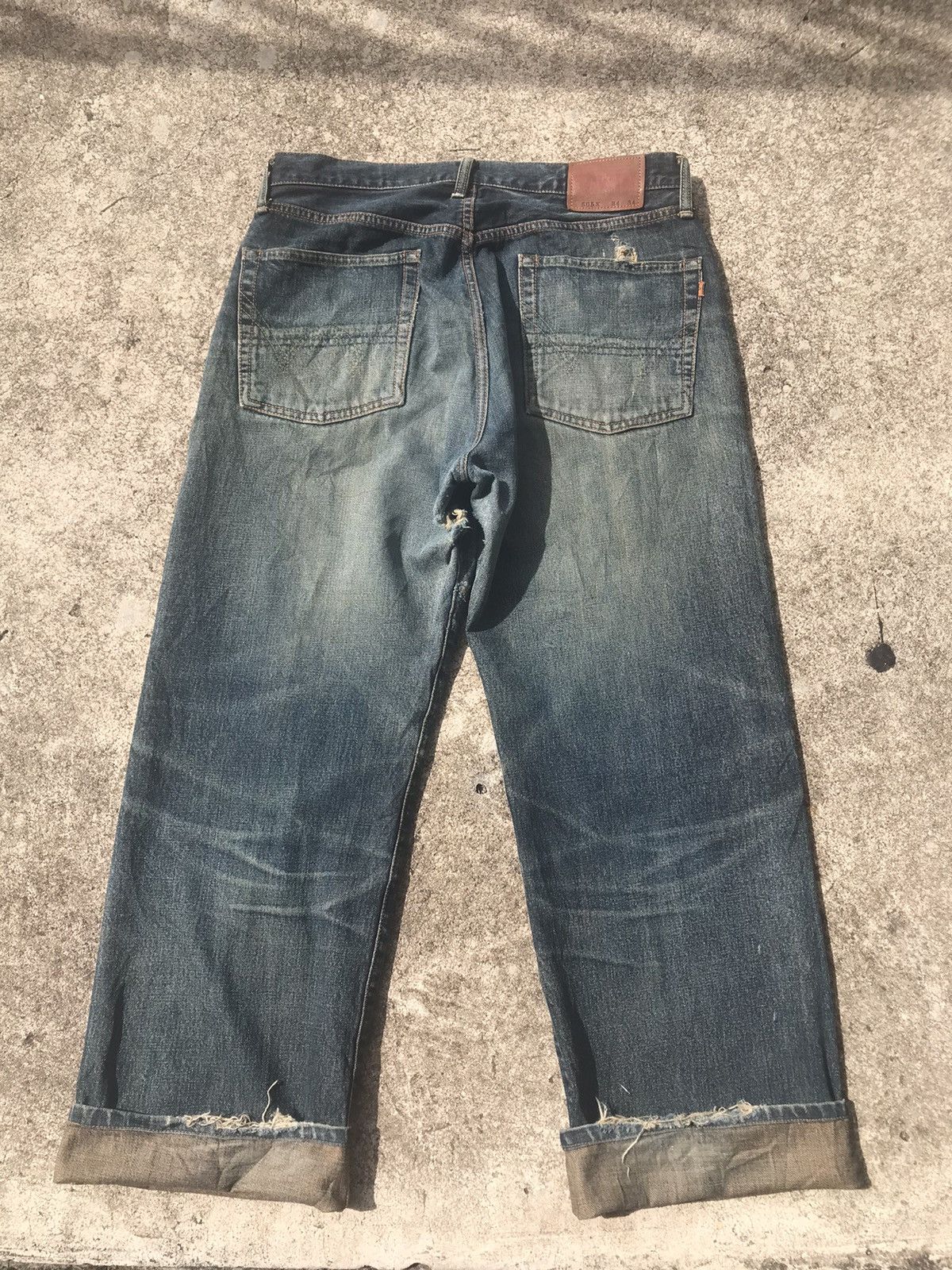 Edwin Vintage Edwin 505 Fly Button Selvedge Denim Jeans W34 Size US 34 / EU 50 - 4 Thumbnail
