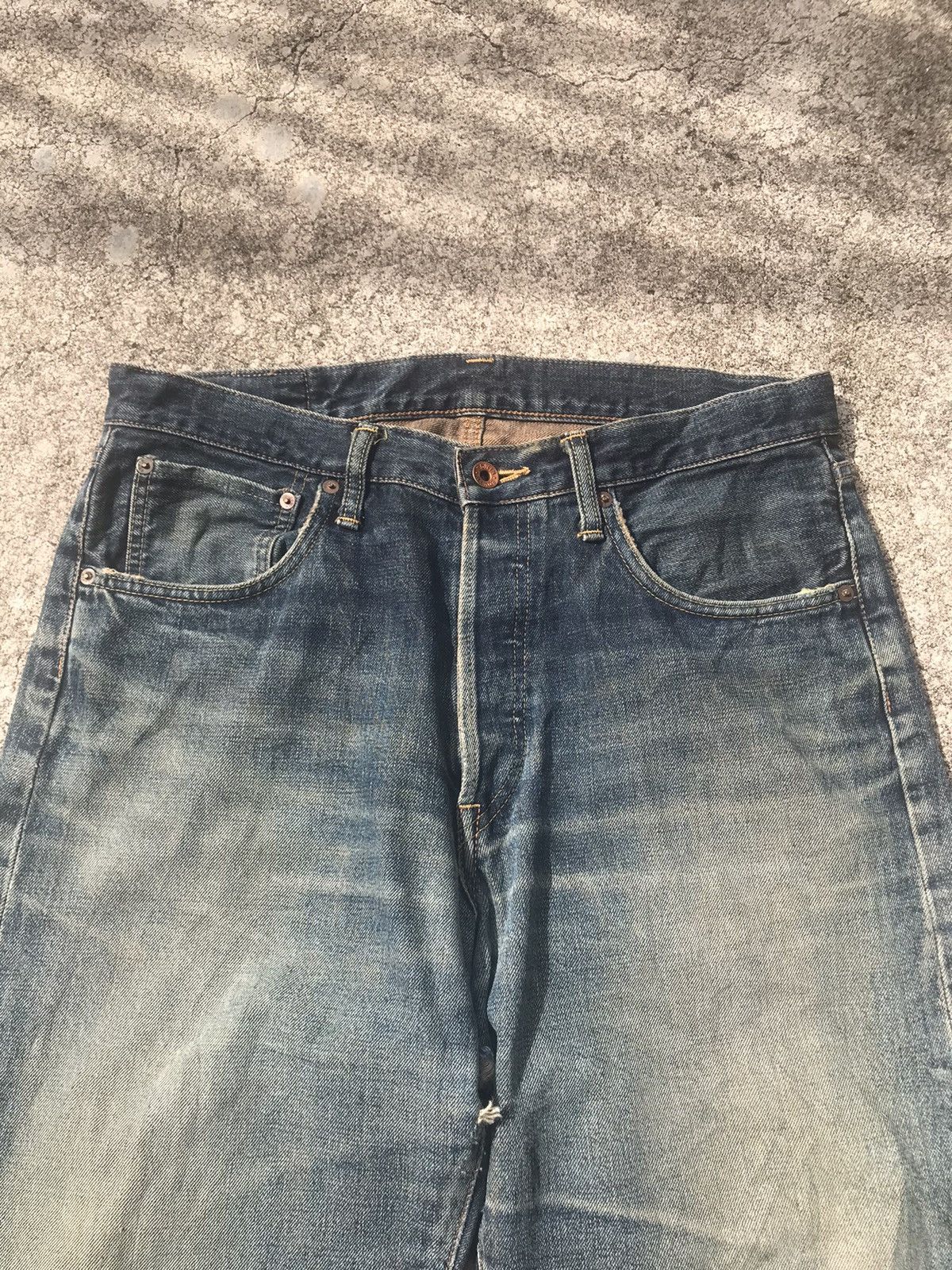 Edwin Vintage Edwin 505 Fly Button Selvedge Denim Jeans W34 Size US 34 / EU 50 - 10 Thumbnail