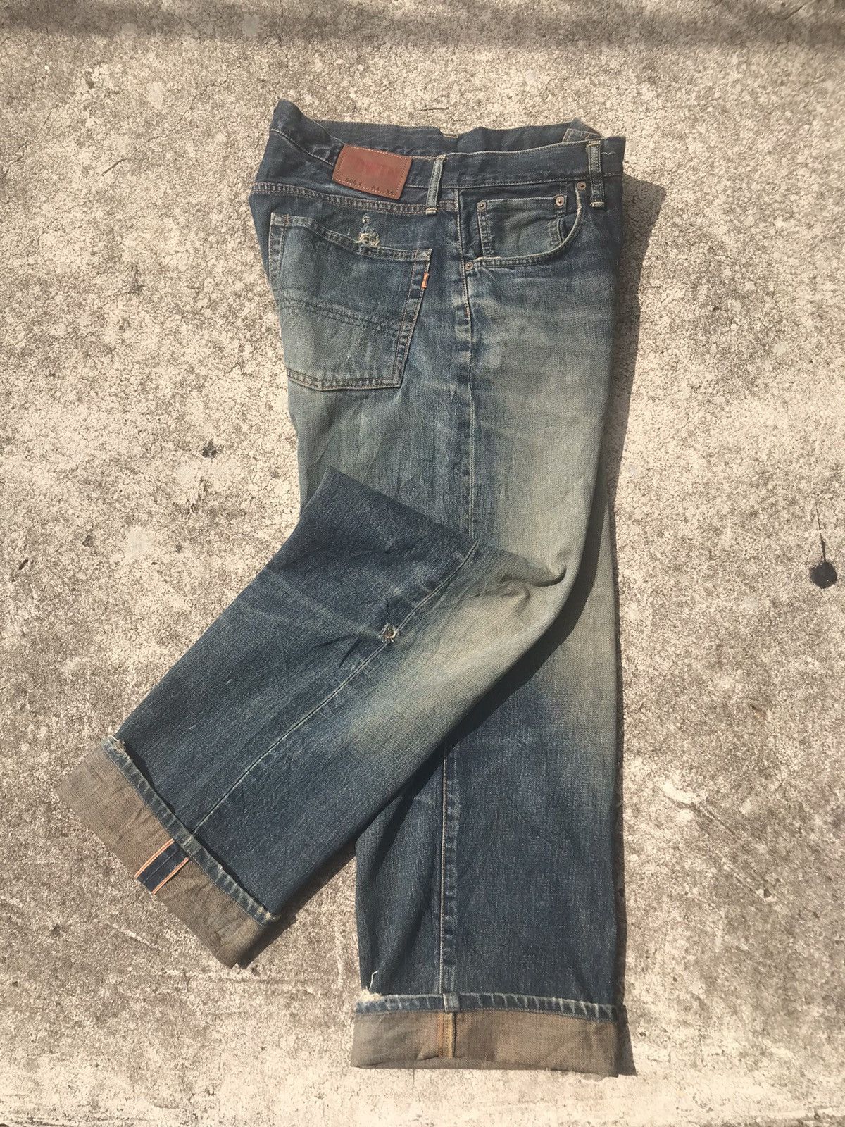 Edwin Vintage Edwin 505 Fly Button Selvedge Denim Jeans W34 Size US 34 / EU 50 - 3 Thumbnail
