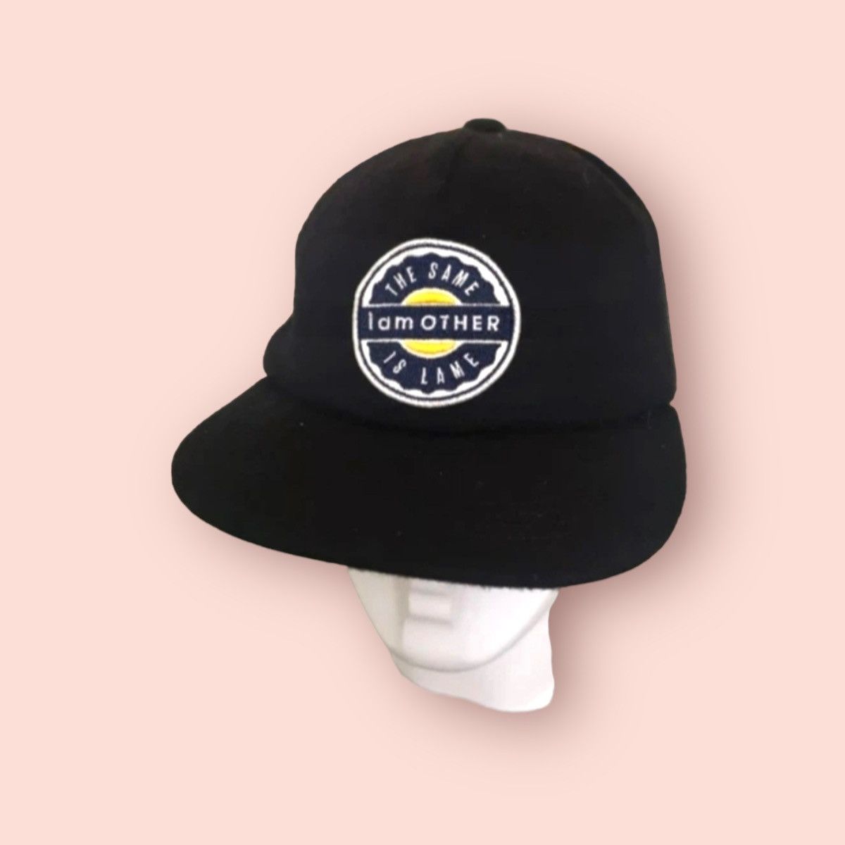 Jun Takahashi × Pharrell × Uniqlo RARE I AM OTHER PHARRELL X UNIQLO WOOL BLEND STRAPBACK Size ONE SIZE - 12 Thumbnail