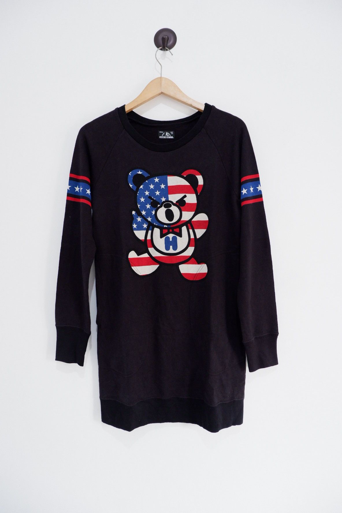 Hysteric Glamour Hysteric Glamour Bear Fuck you Long Crewneck Size US M / EU 48-50 / 2 - 3 Thumbnail