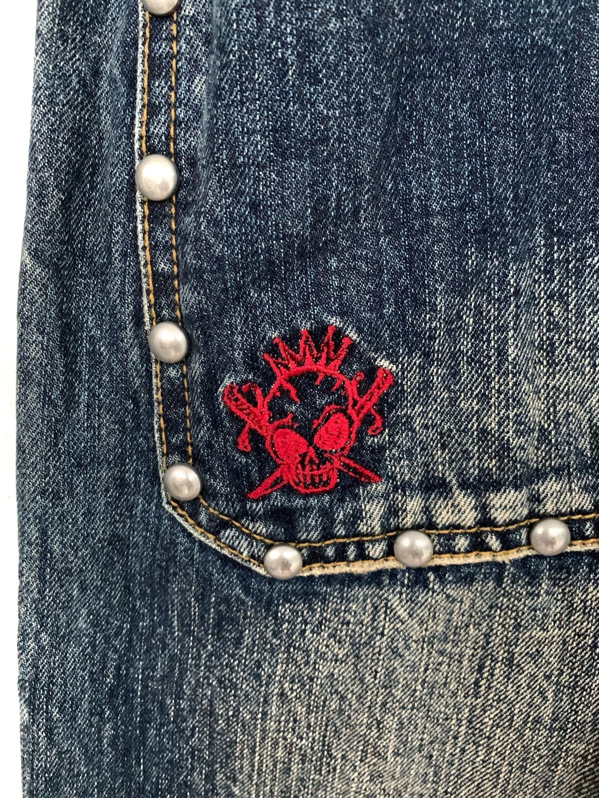 Japanese Brand Distressed Coverall by ALGONQUINS Size 28" / US 6 / IT 42 - 13 Thumbnail