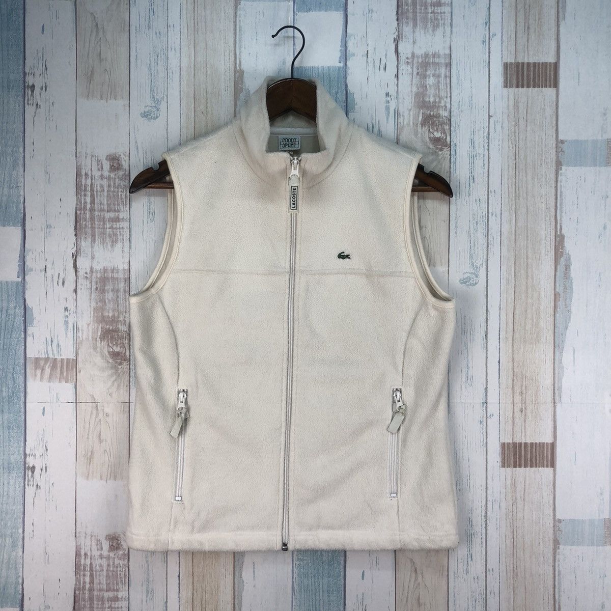 Lacoste × Polartec Lacoste Sport Fleece Sleeveless Size US S / EU 44-46 / 1 - 1 Thumbnail