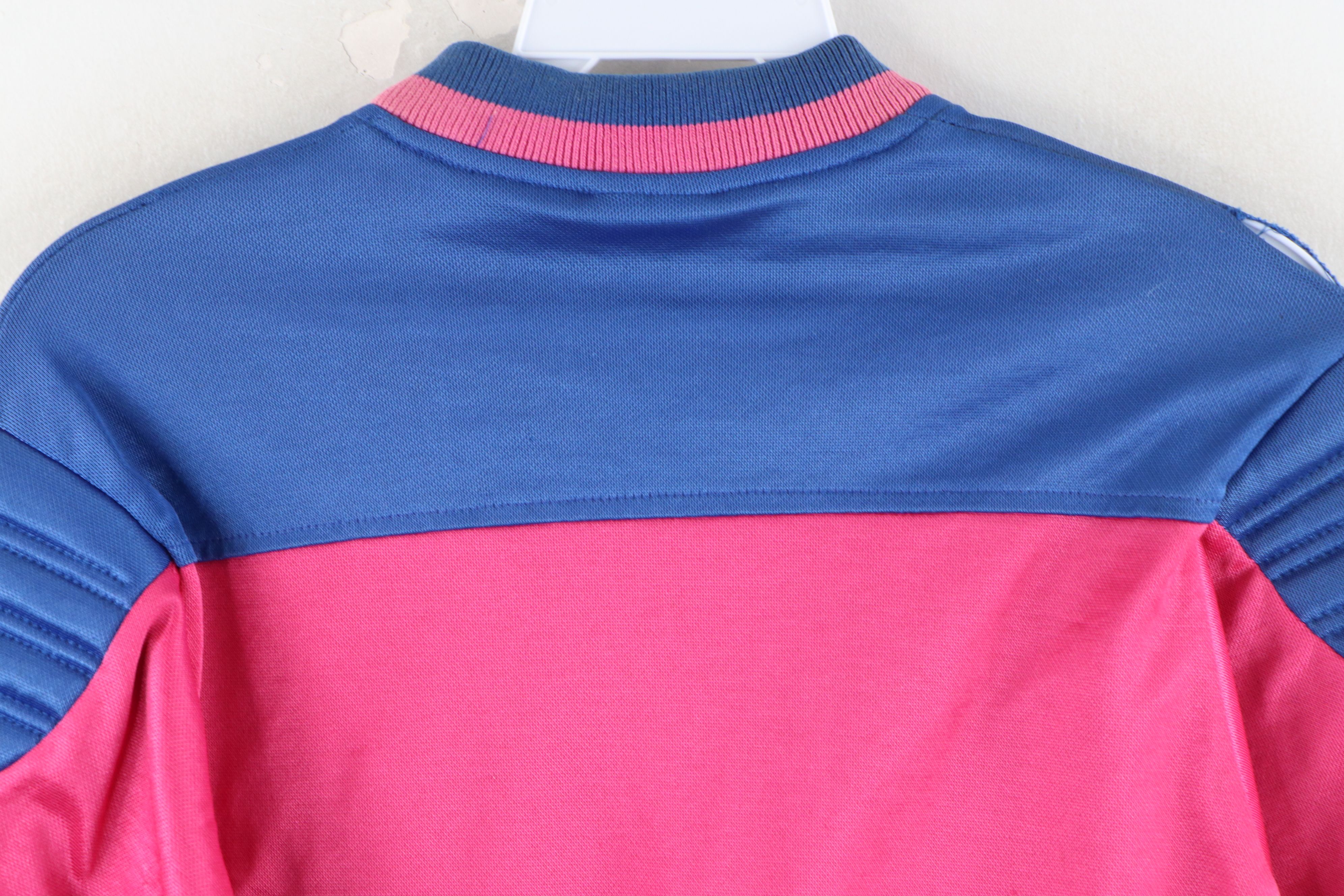 Vintage Vintage 90s Umbro Distressed Padded Goalie Jersey Pink USA Size US S / EU 44-46 / 1 - 9 Thumbnail