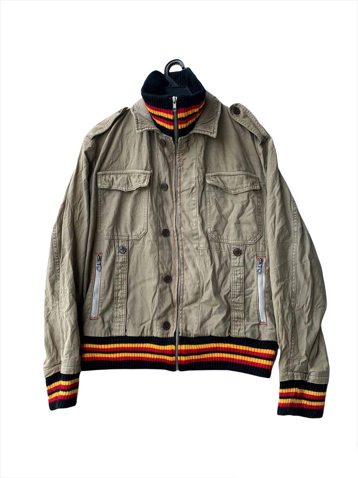 JACKROSE 🔥Vintage Loud Angel X Jackrose Military Jacket