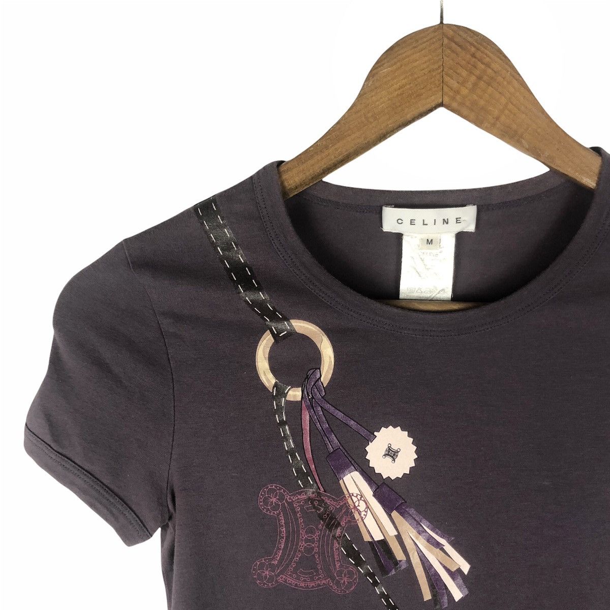 Celine Authentic Celine Tshirt Size S / US 4 / IT 40 - 4 Thumbnail