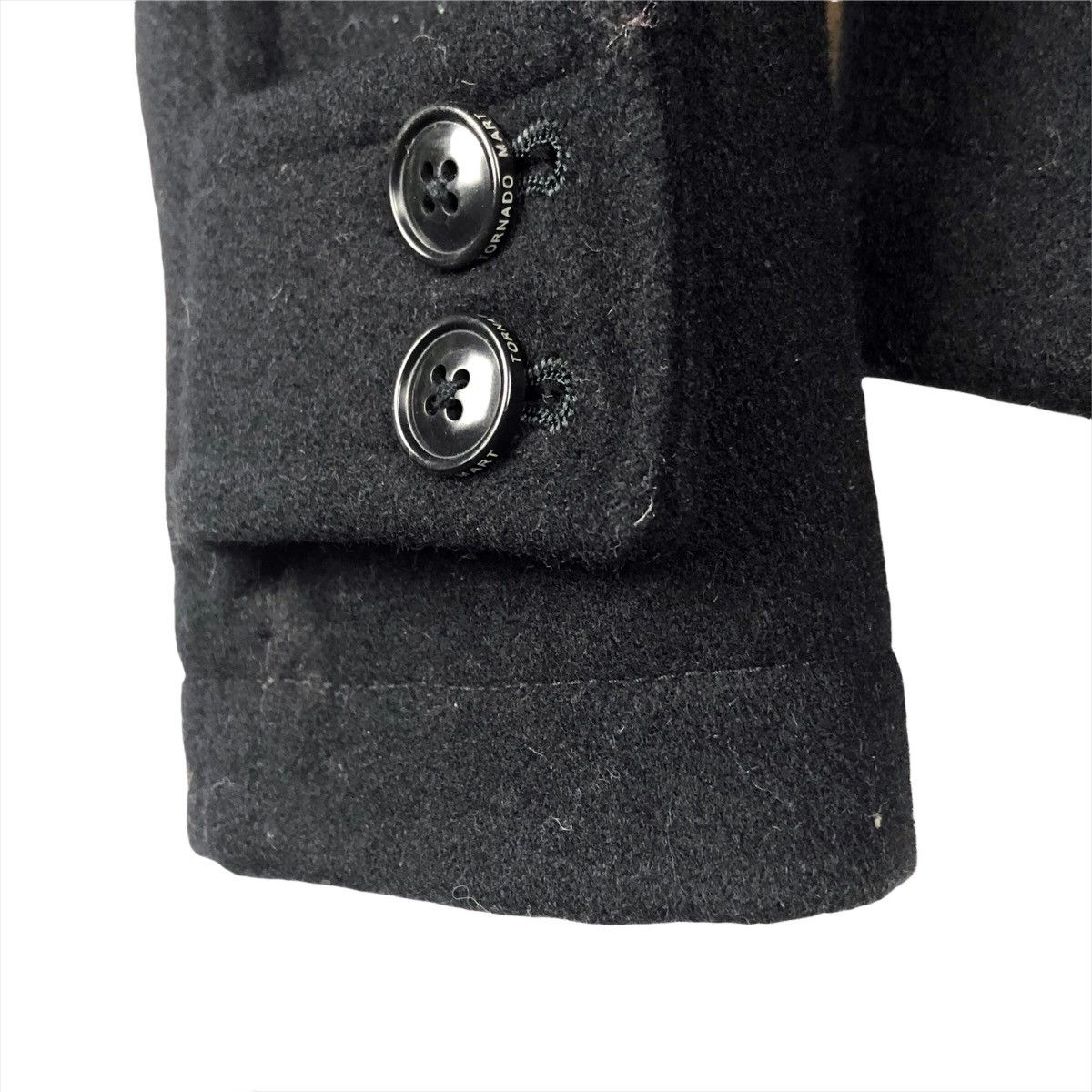 Tornado Mart Tornado Mart 🇯🇵 Navy Wool Napoleon Coat Size US S / EU 44-46 / 1 - 7 Thumbnail