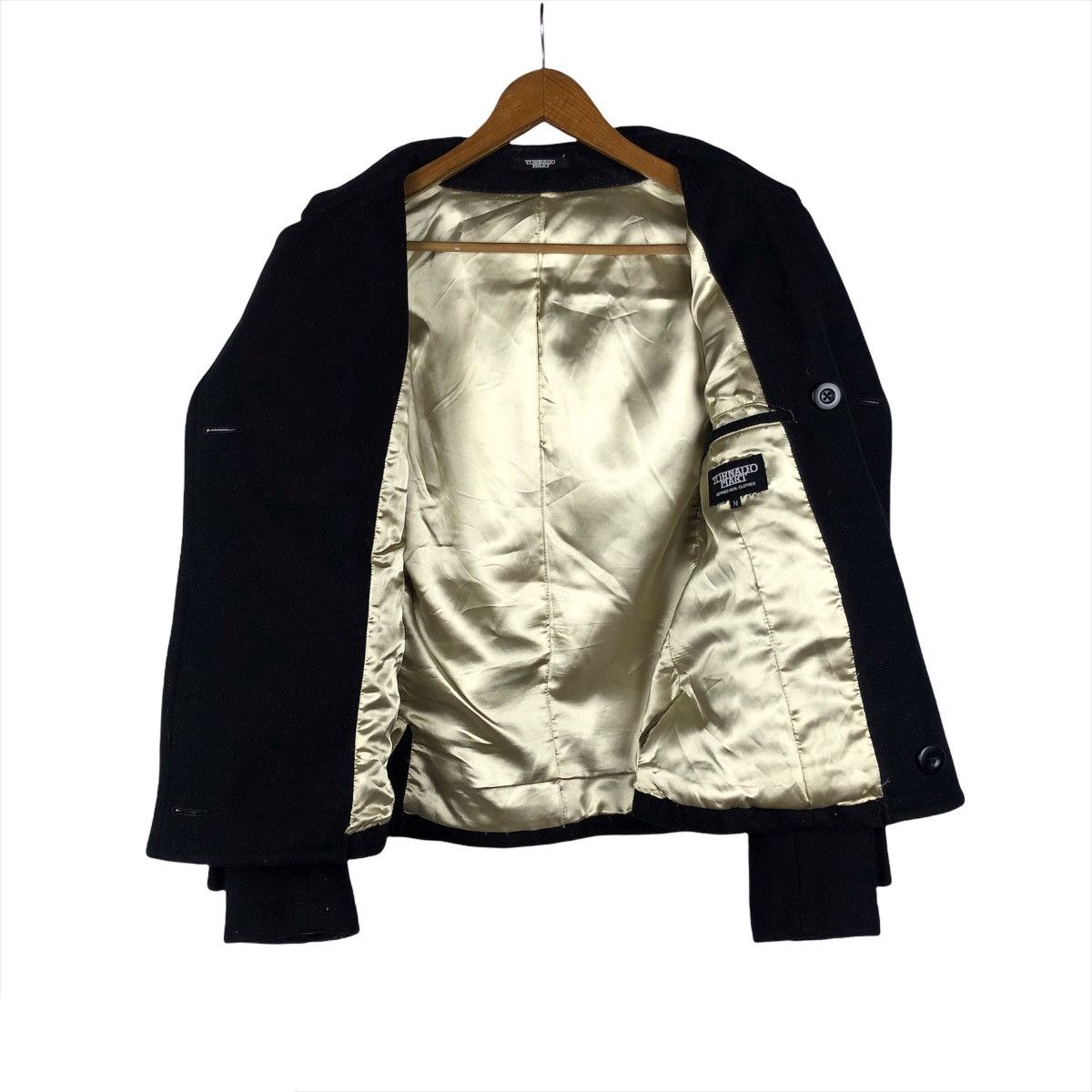 Tornado Mart Tornado Mart 🇯🇵 Navy Wool Napoleon Coat Size US S / EU 44-46 / 1 - 11 Thumbnail