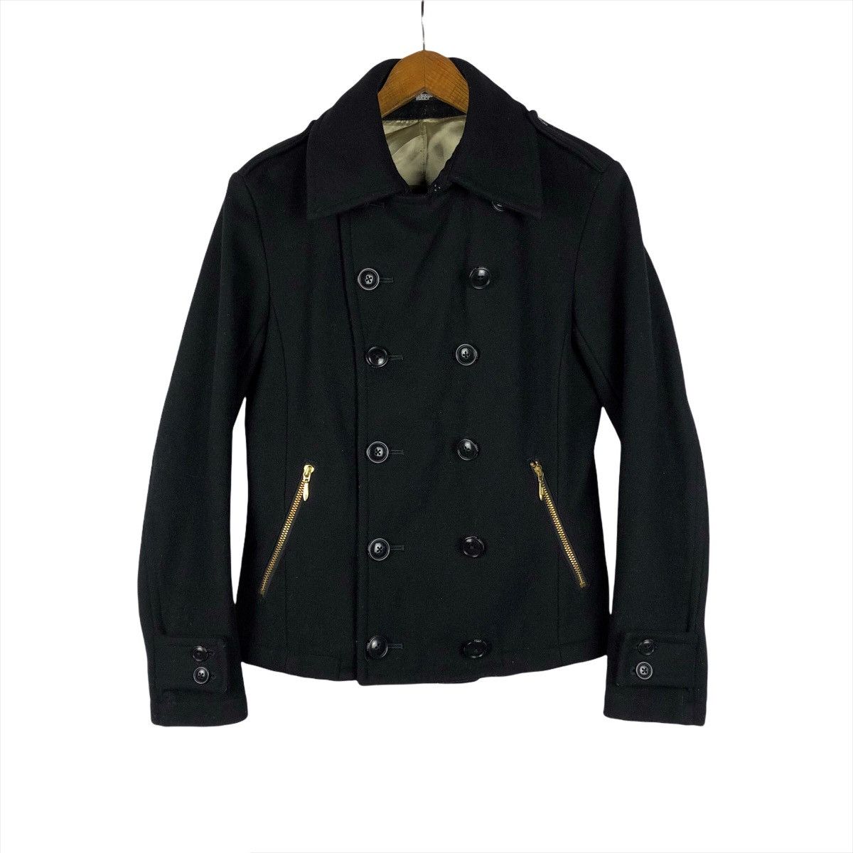 Tornado Mart Tornado Mart 🇯🇵 Navy Wool Napoleon Coat Size US S / EU 44-46 / 1 - 1 Thumbnail