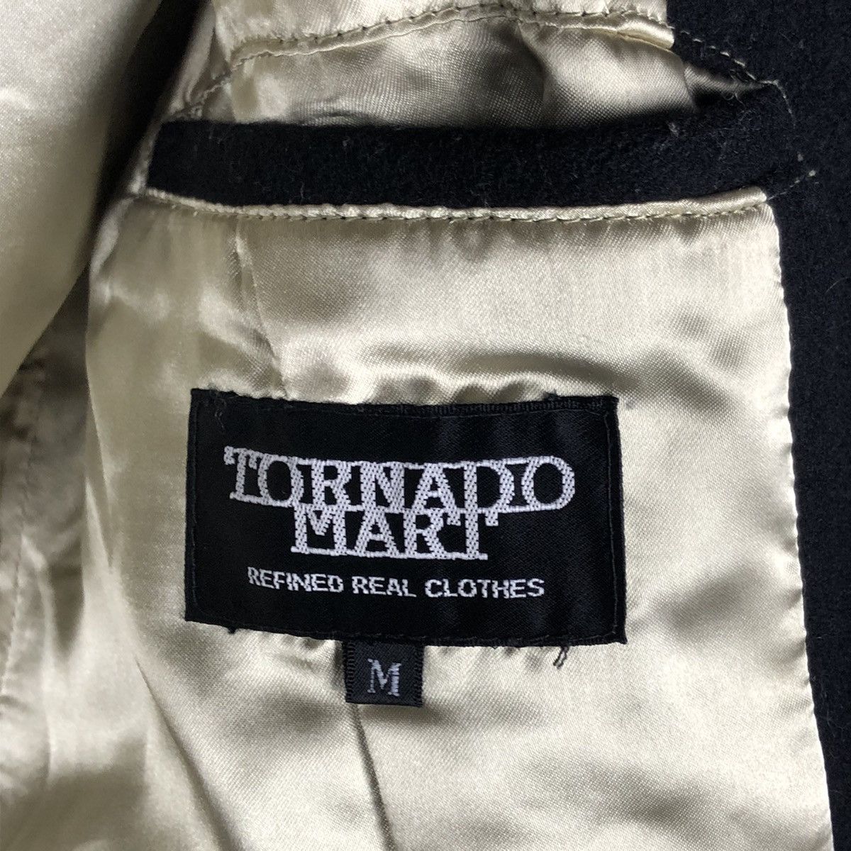 Tornado Mart Tornado Mart 🇯🇵 Navy Wool Napoleon Coat Size US S / EU 44-46 / 1 - 16 Thumbnail