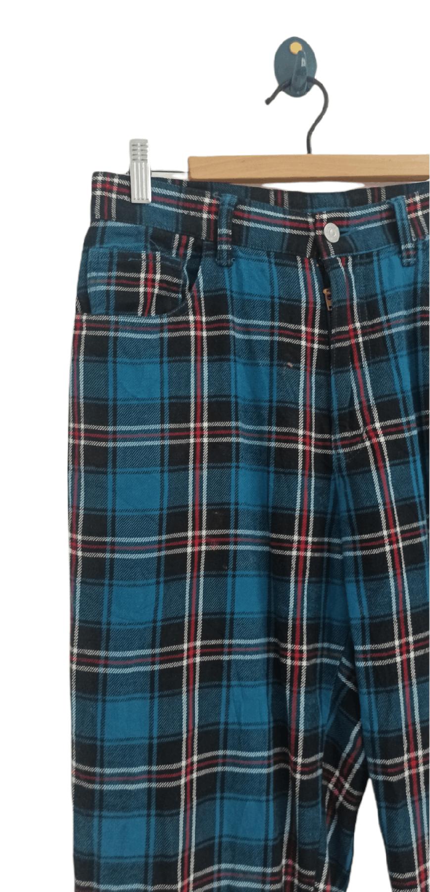 Beams Plus Beams Plaid Tartan Pants Size US 30 / EU 46 - 5 Thumbnail