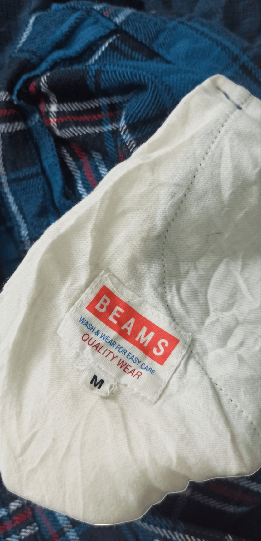 Beams Plus Beams Plaid Tartan Pants Size US 30 / EU 46 - 14 Thumbnail