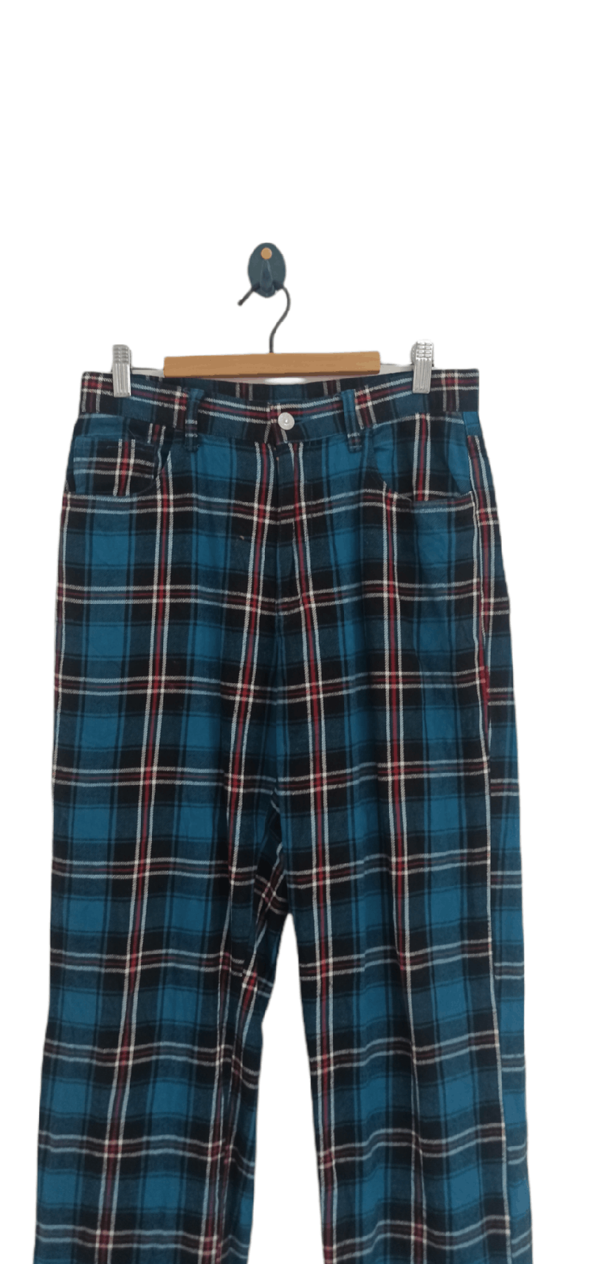 Beams Plus Beams Plaid Tartan Pants Size US 30 / EU 46 - 2 Thumbnail