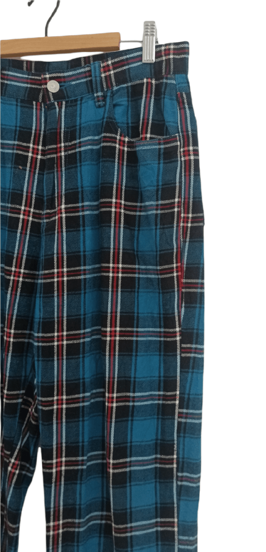 Beams Plus Beams Plaid Tartan Pants Size US 30 / EU 46 - 3 Thumbnail