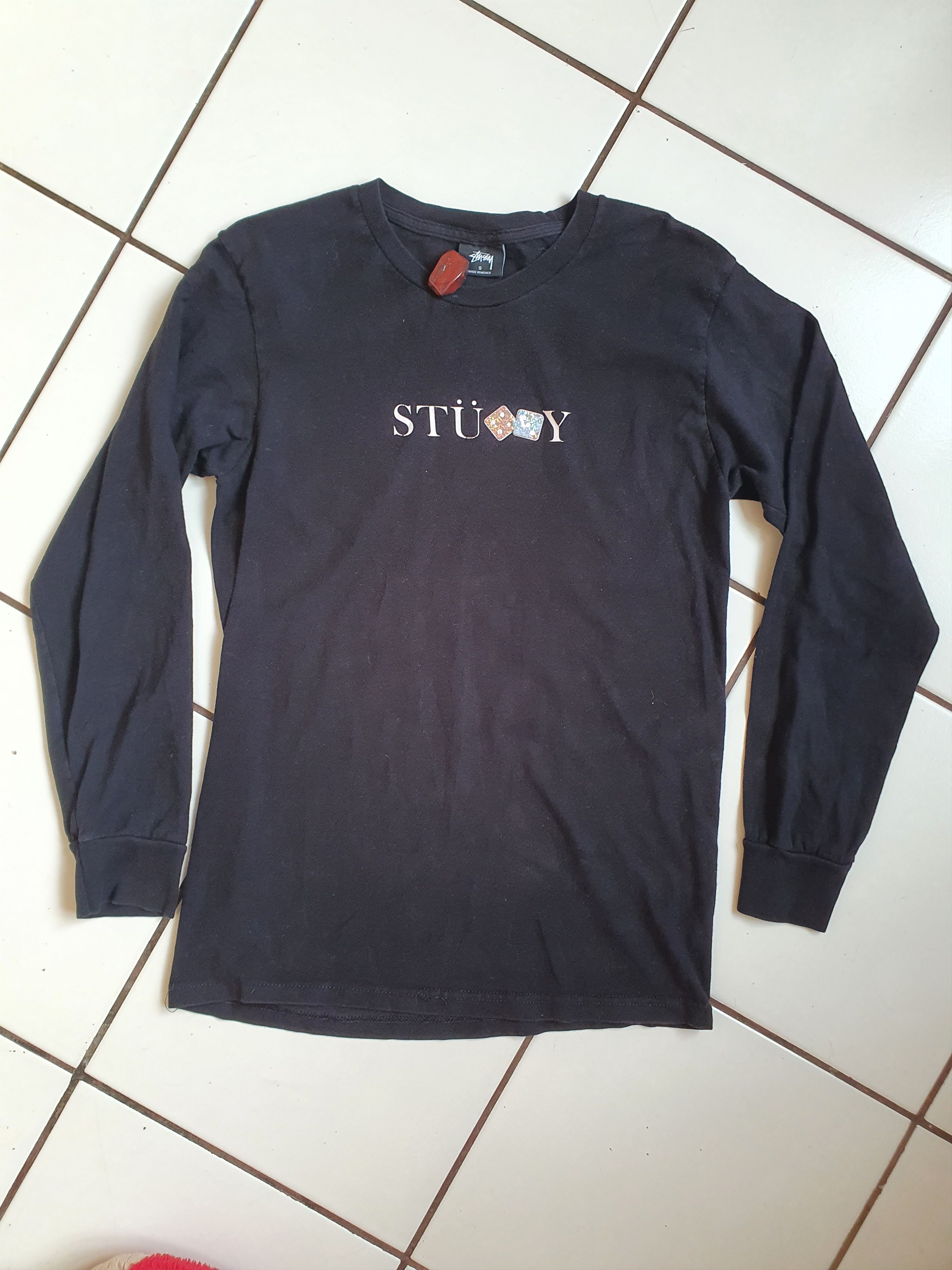 Stussy Stussy dice small logo SWAG t-shirt,sz S Size S / US 4 / IT 40 - 1 Thumbnail