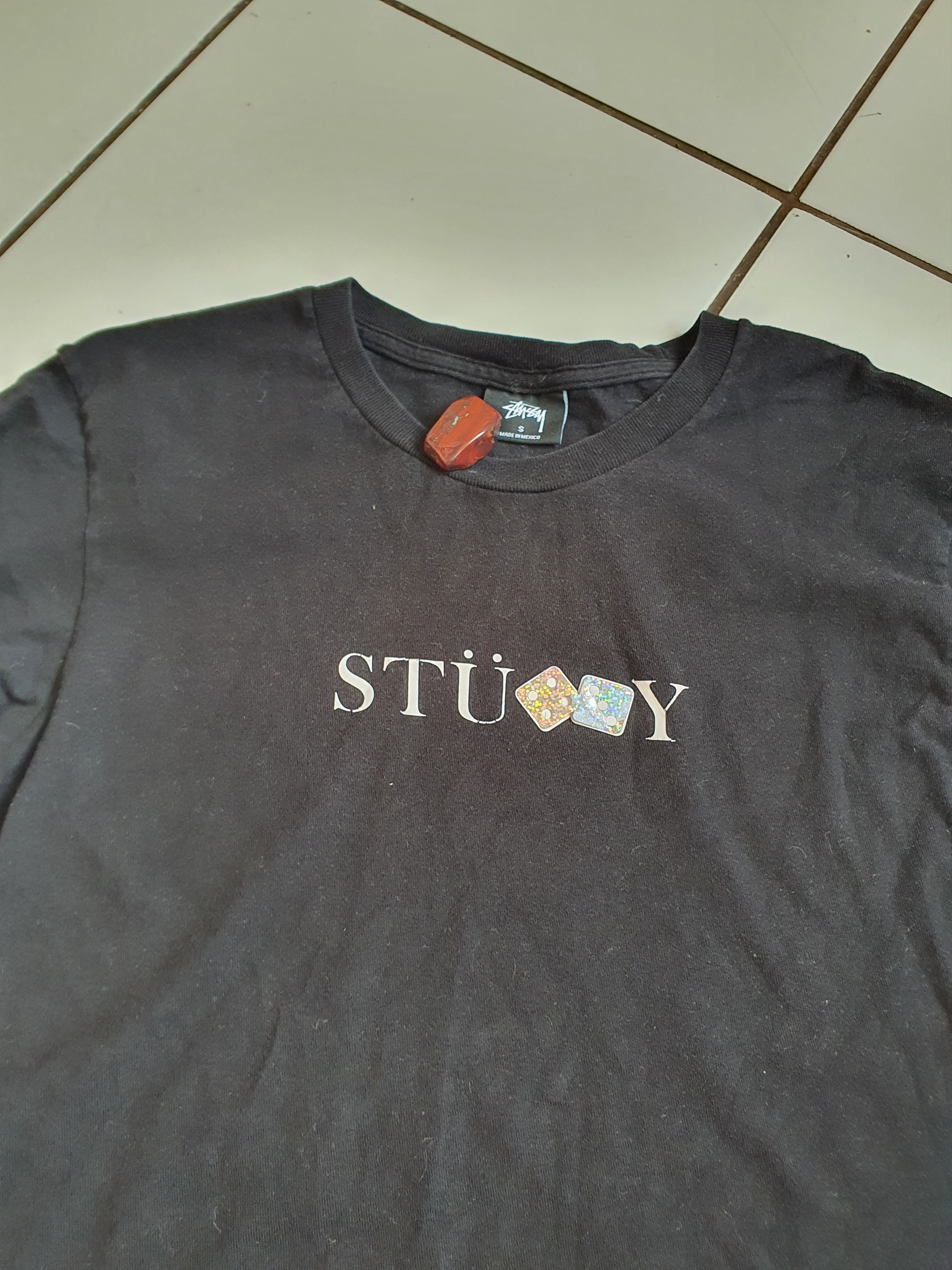 Stussy Stussy dice small logo SWAG t-shirt,sz S Size S / US 4 / IT 40 - 4 Thumbnail