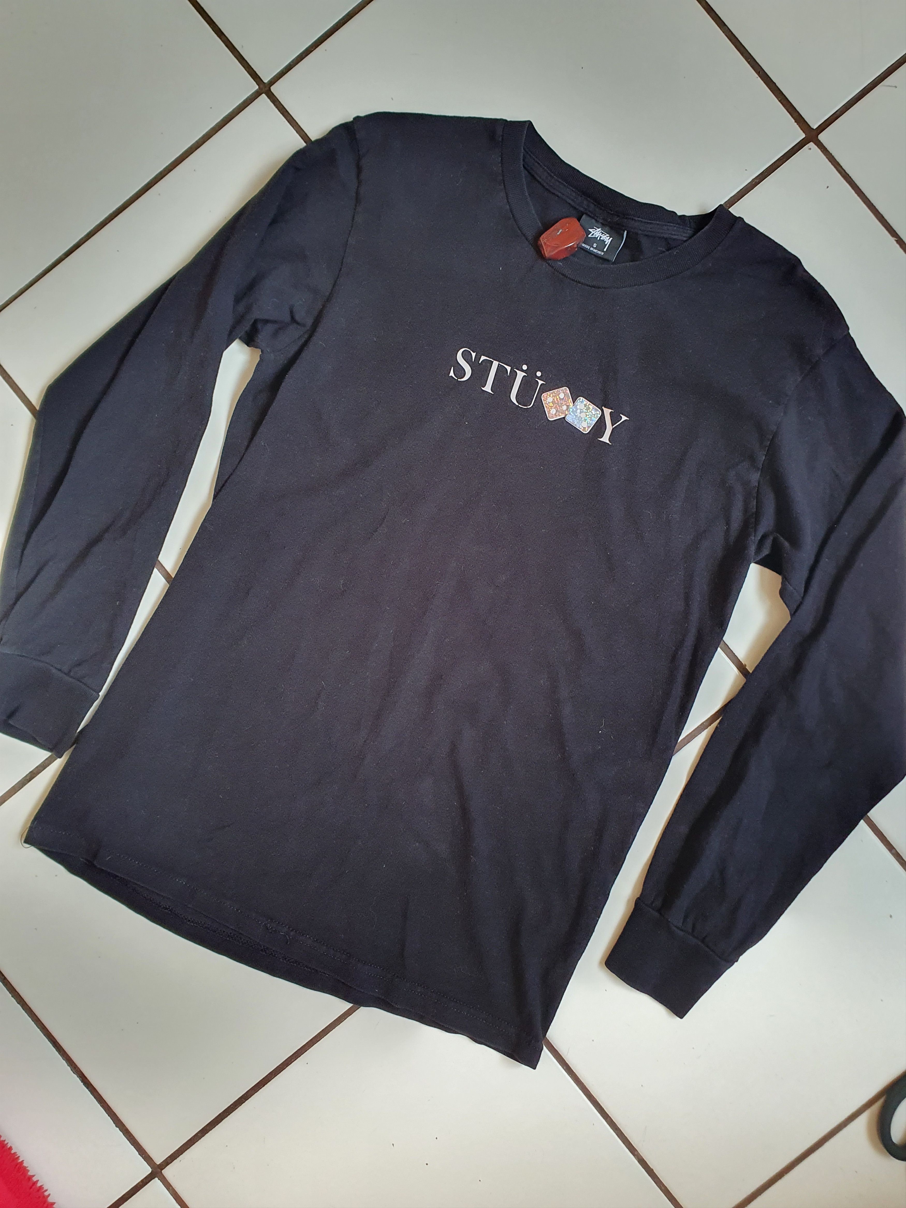 Stussy Stussy dice small logo SWAG t-shirt,sz S Size S / US 4 / IT 40 - 2 Thumbnail