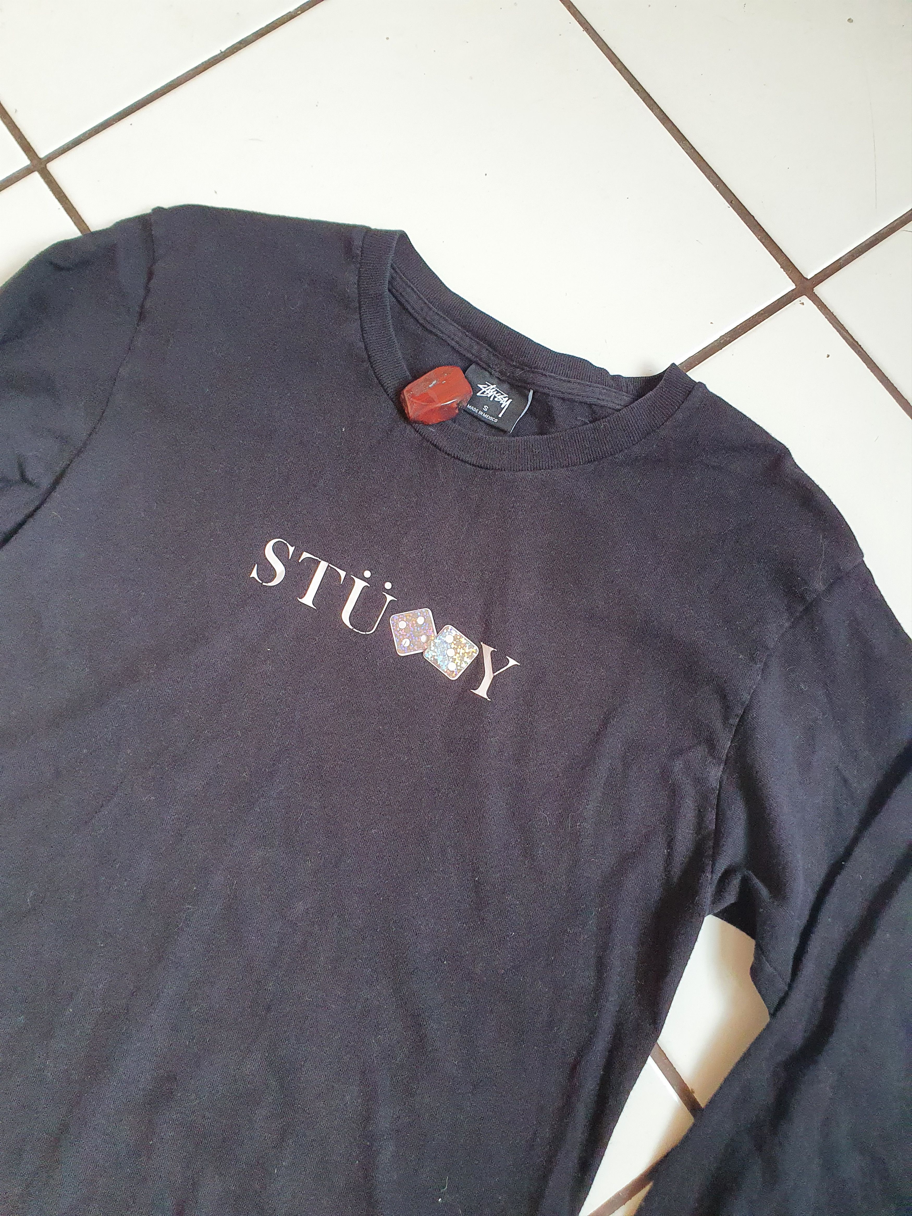 Stussy Stussy dice small logo SWAG t-shirt,sz S Size S / US 4 / IT 40 - 3 Thumbnail