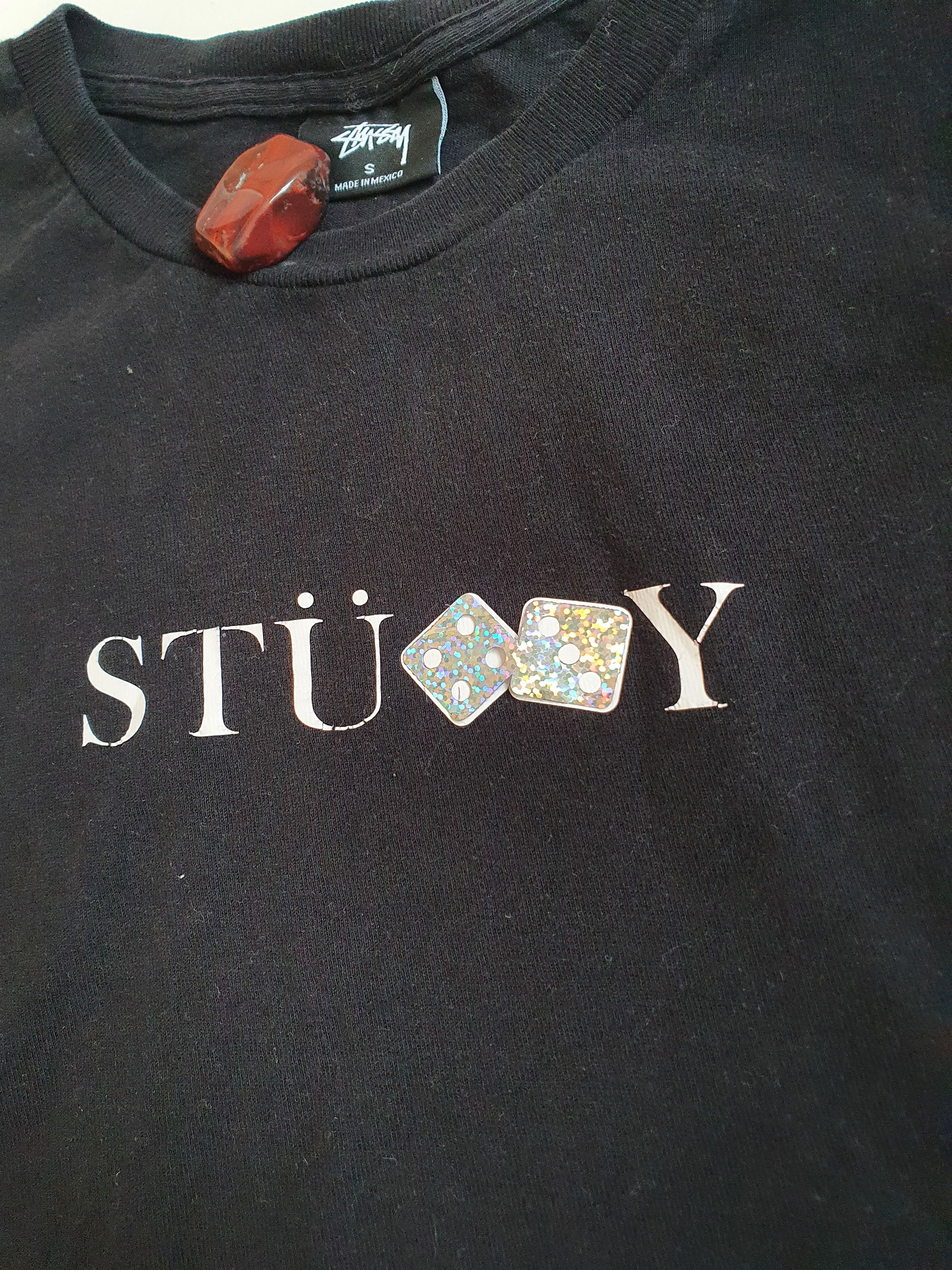Stussy Stussy dice small logo SWAG t-shirt,sz S Size S / US 4 / IT 40 - 7 Thumbnail
