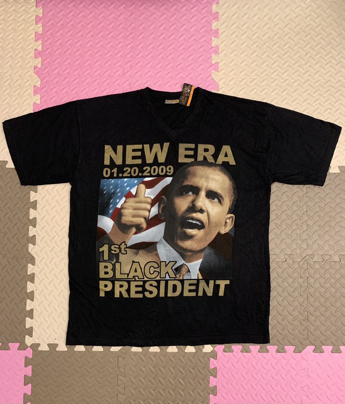 President's Barack Obama new era first black president shirt Size US XXL / EU 58 / 5 - 1 Thumbnail