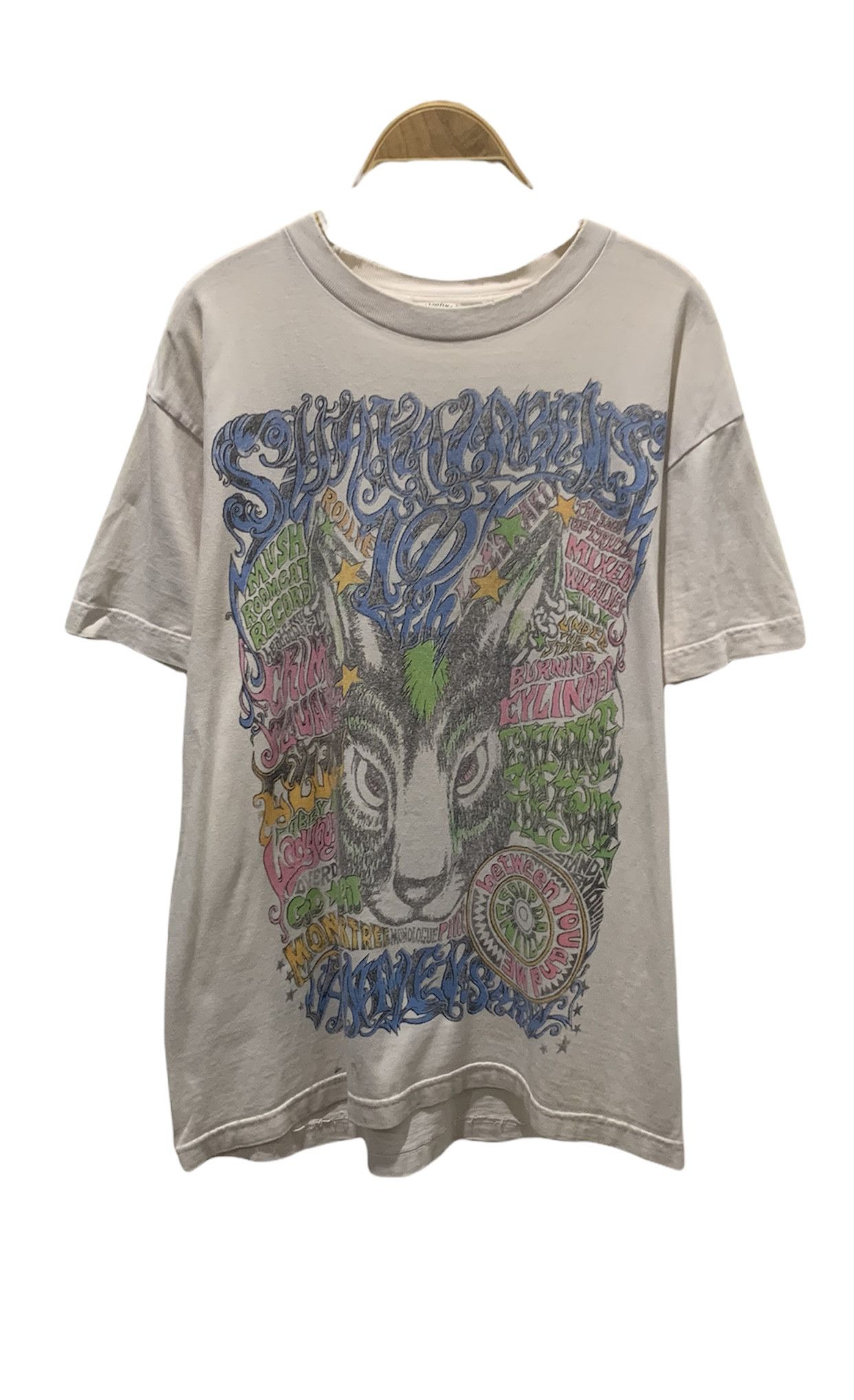 Band Tees Vintage Shakalabbits x RNA Distressed Band Tee Size US M / EU 48-50 / 2 - 1 Thumbnail