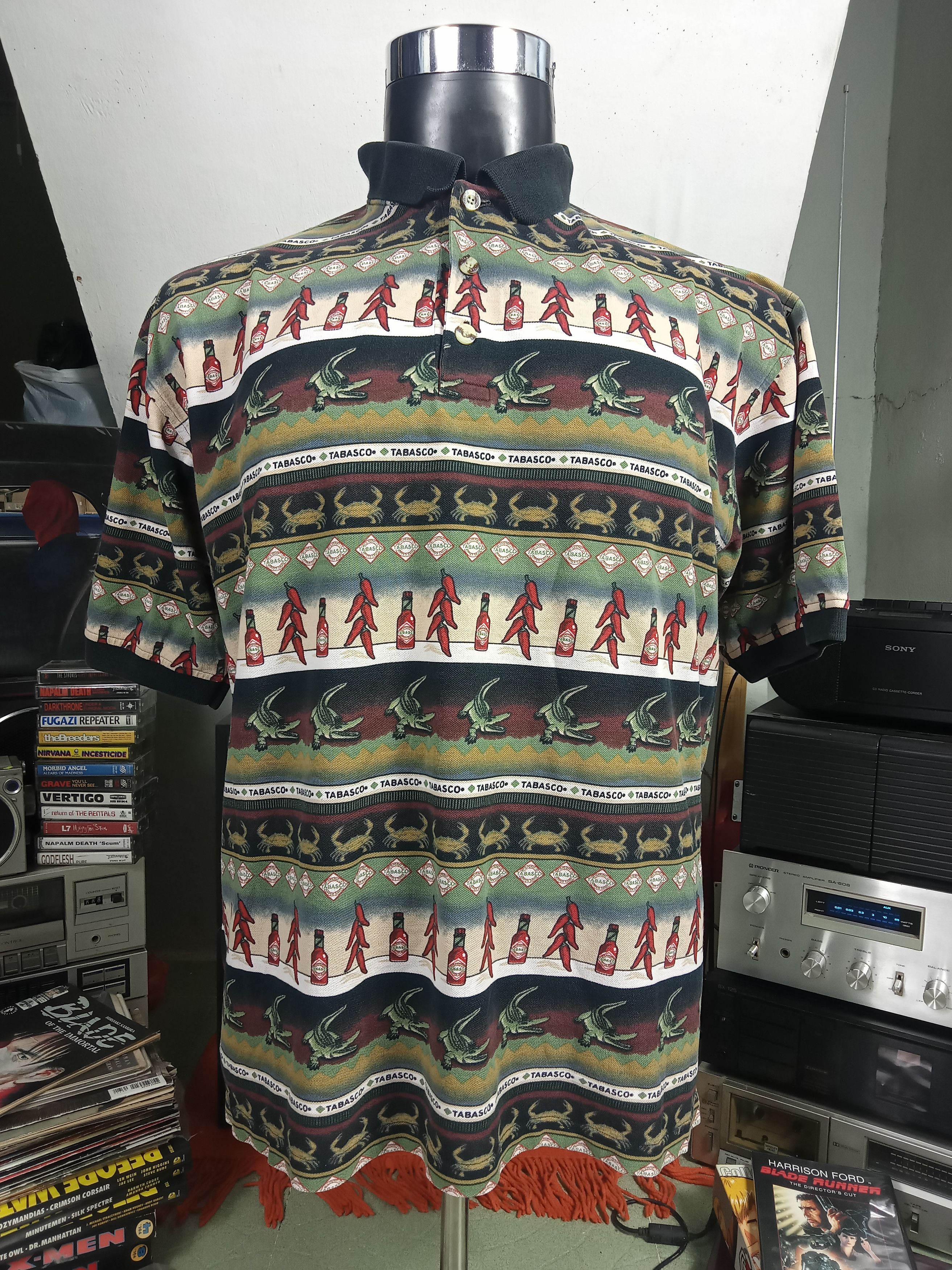 Vintage Vintage Tabasco Golf Shirt Mens Grailed