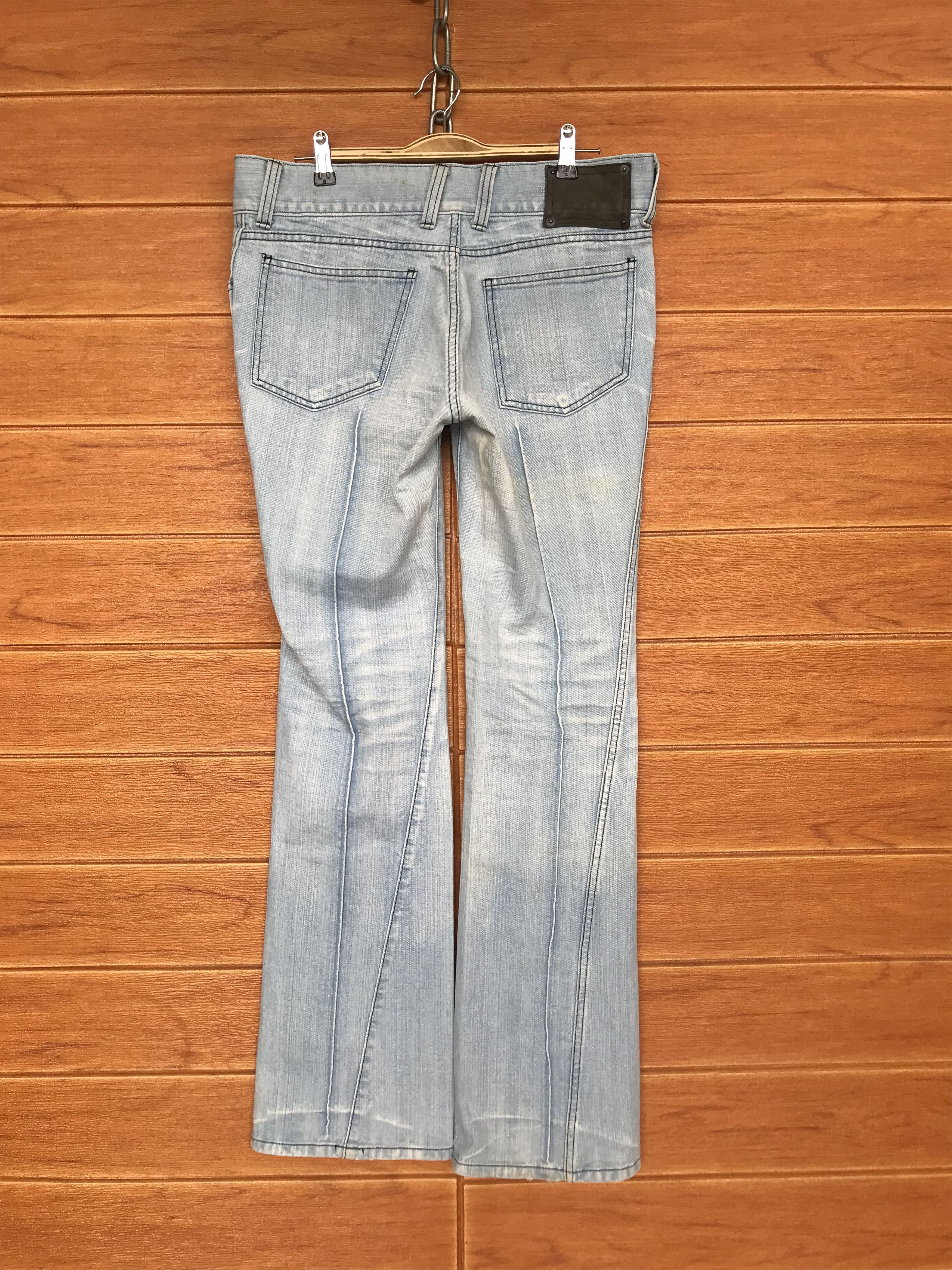 BUFFALO BOBS Flare Jeans Buffalo Bobs Irregular Jeans Bootcut Low Rise Size US 32 / EU 48 - 11 Thumbnail