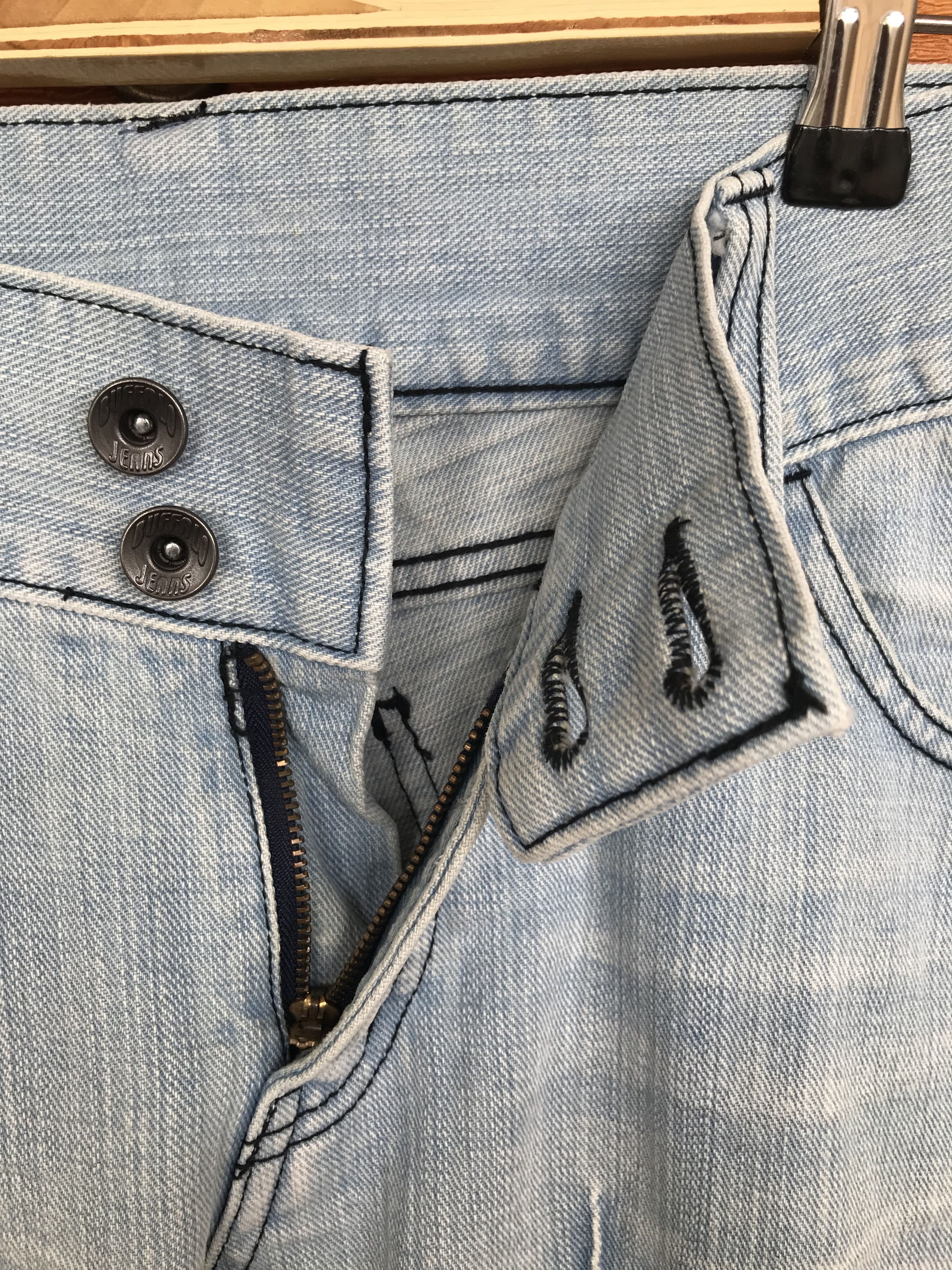 BUFFALO BOBS Flare Jeans Buffalo Bobs Irregular Jeans Bootcut Low Rise Size US 32 / EU 48 - 19 Thumbnail