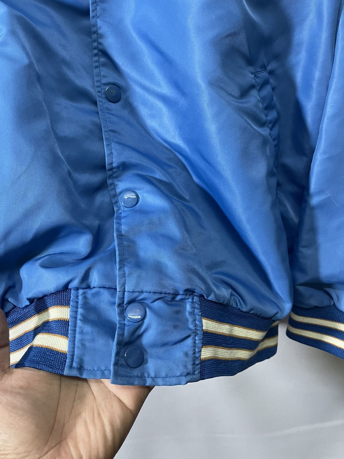 Vintage VINTAGE JUNGLE STORM VARSITY JACKET Size US L / EU 52-54 / 3 - 6 Thumbnail
