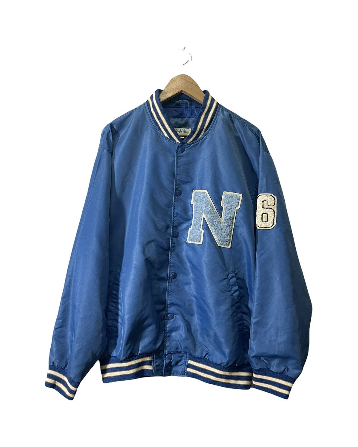 Vintage VINTAGE JUNGLE STORM VARSITY JACKET Size US L / EU 52-54 / 3 - 1 Thumbnail